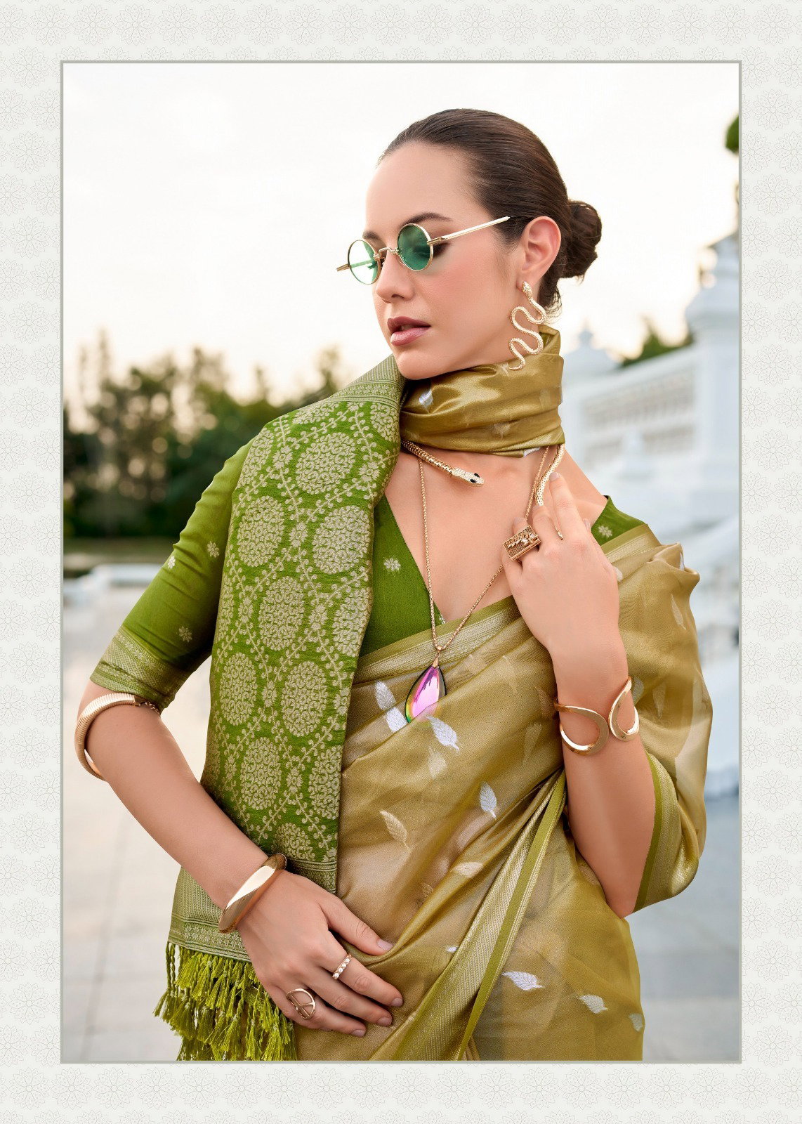 RAJPATH PRESENT GOOD TIMES TISSUE SILK SERIES 119-124 2
