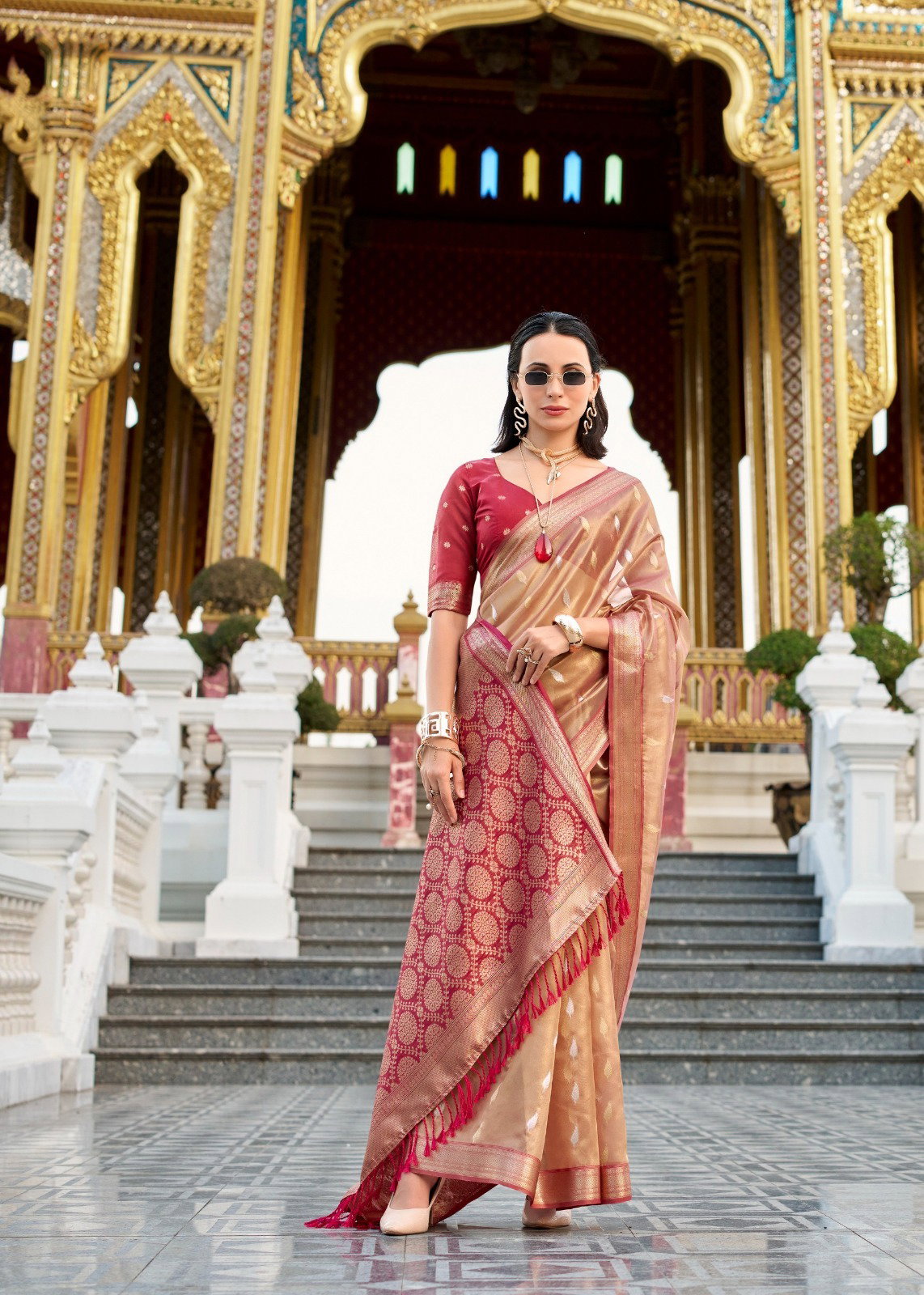 RAJPATH PRESENT GOOD TIMES TISSUE SILK SERIES 119-124 13