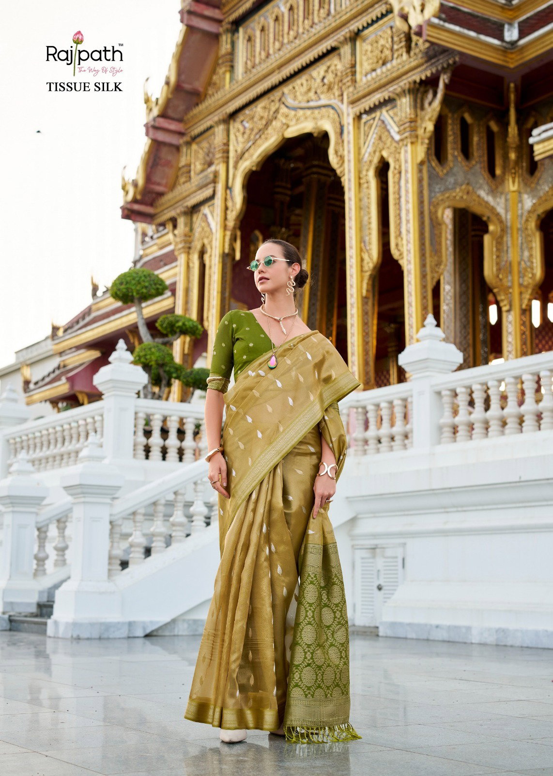 RAJPATH PRESENT GOOD TIMES TISSUE SILK SERIES 119-124 17