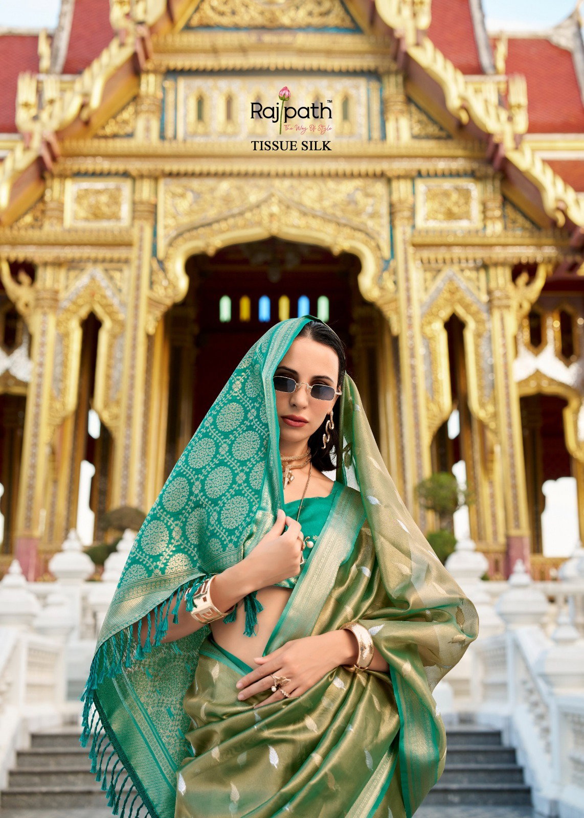 RAJPATH PRESENT GOOD TIMES TISSUE SILK SERIES 119-124 15