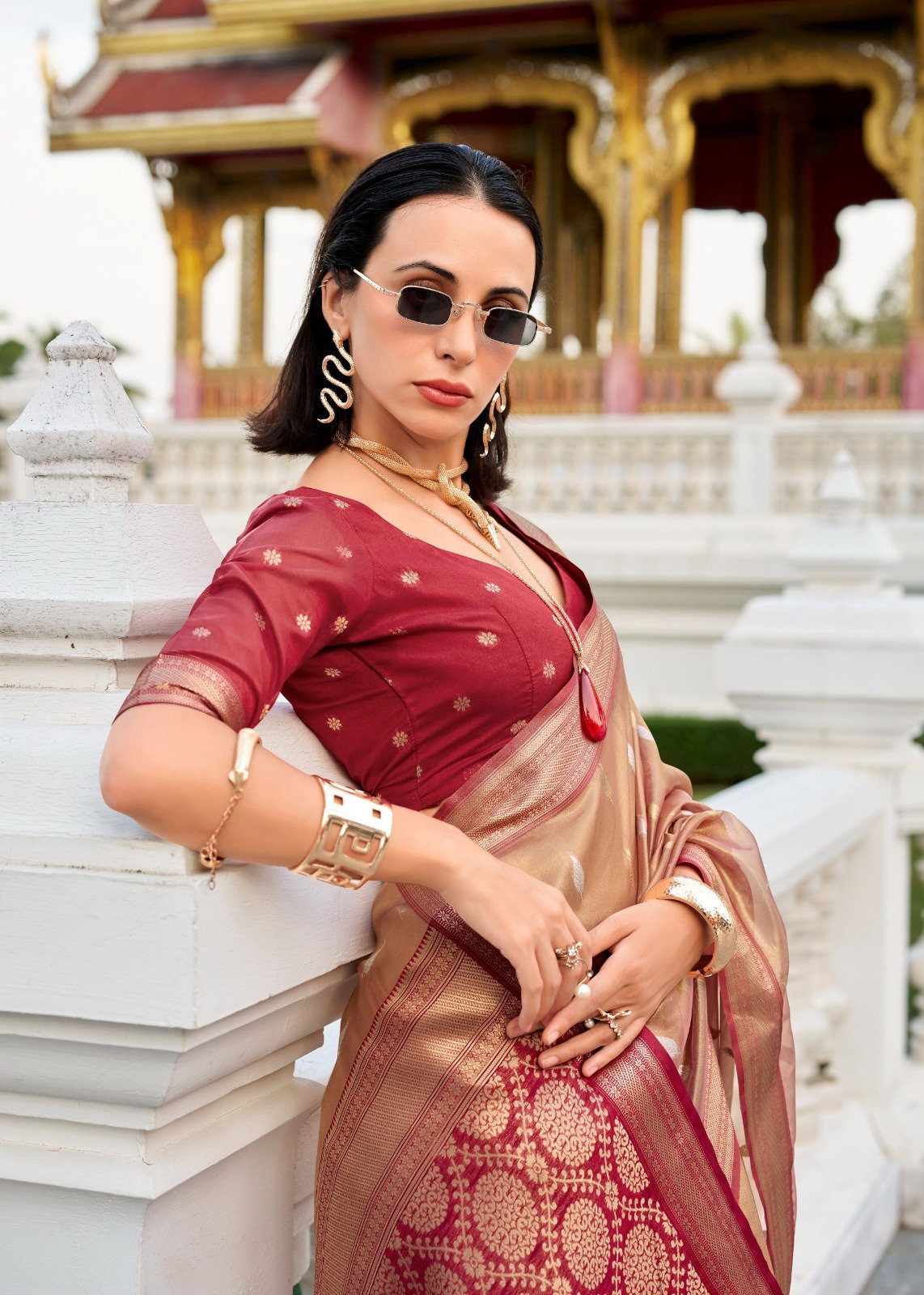 RAJPATH PRESENT GOOD TIMES TISSUE SILK SERIES 119-124 11