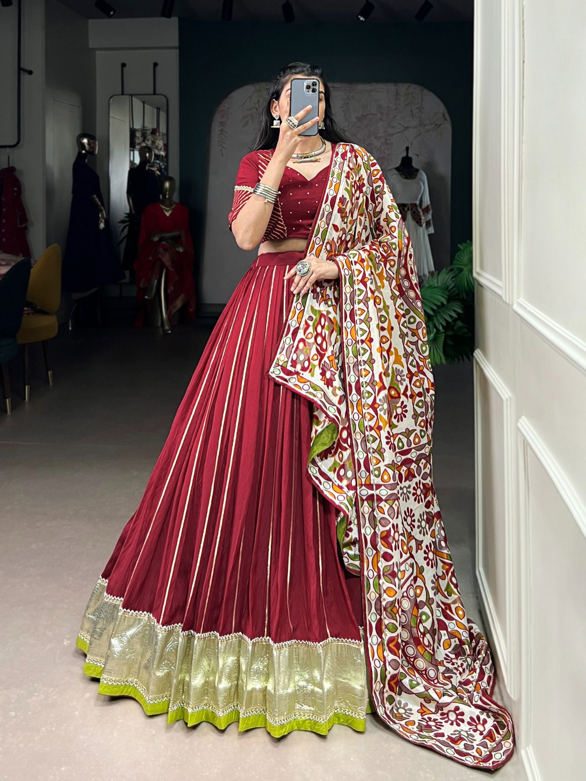 LNB PRESENT FANCY LEHENGA CHOLI SERIES 1658 5
