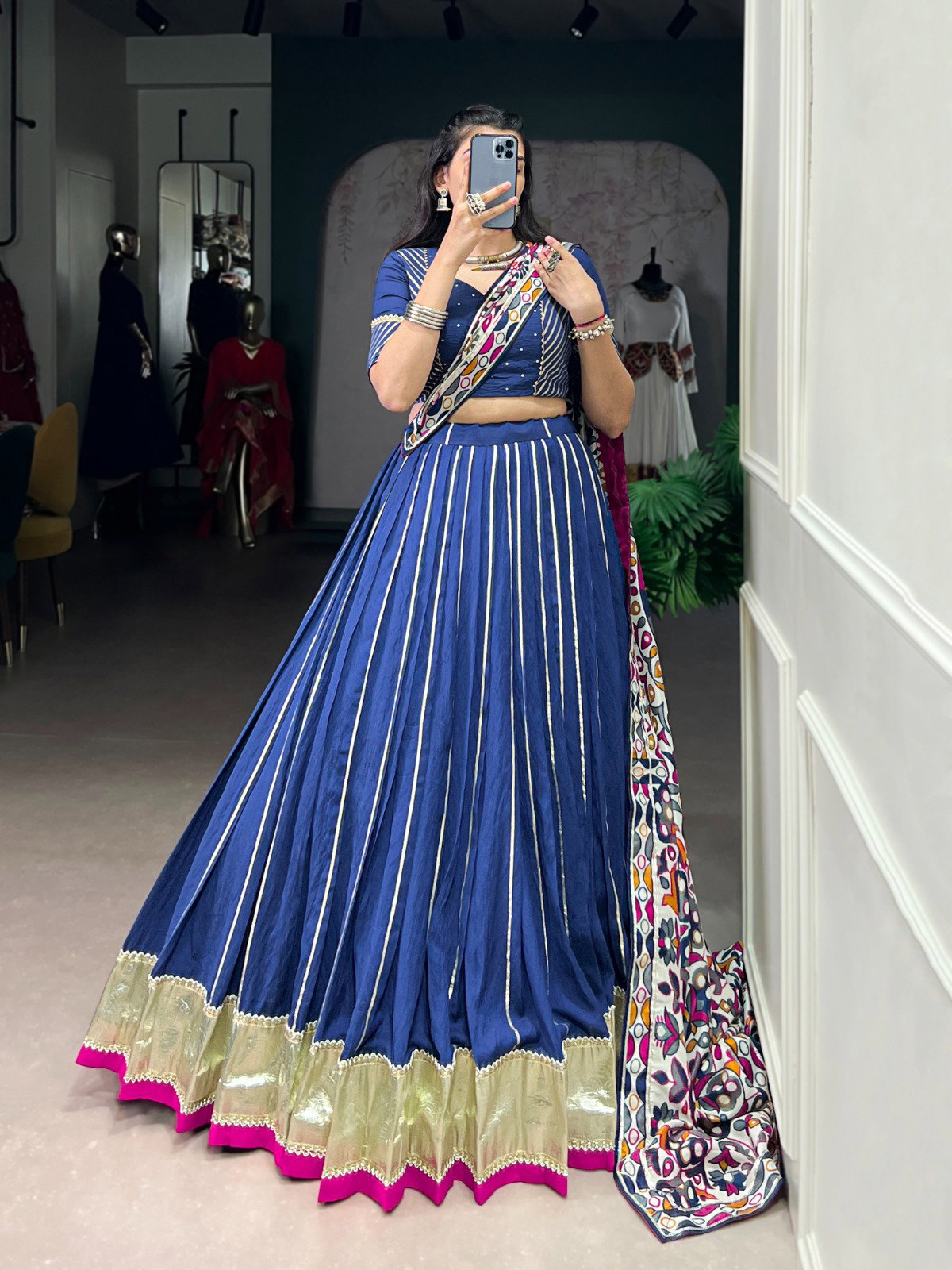 LNB PRESENT FANCY LEHENGA CHOLI SERIES 1658 11