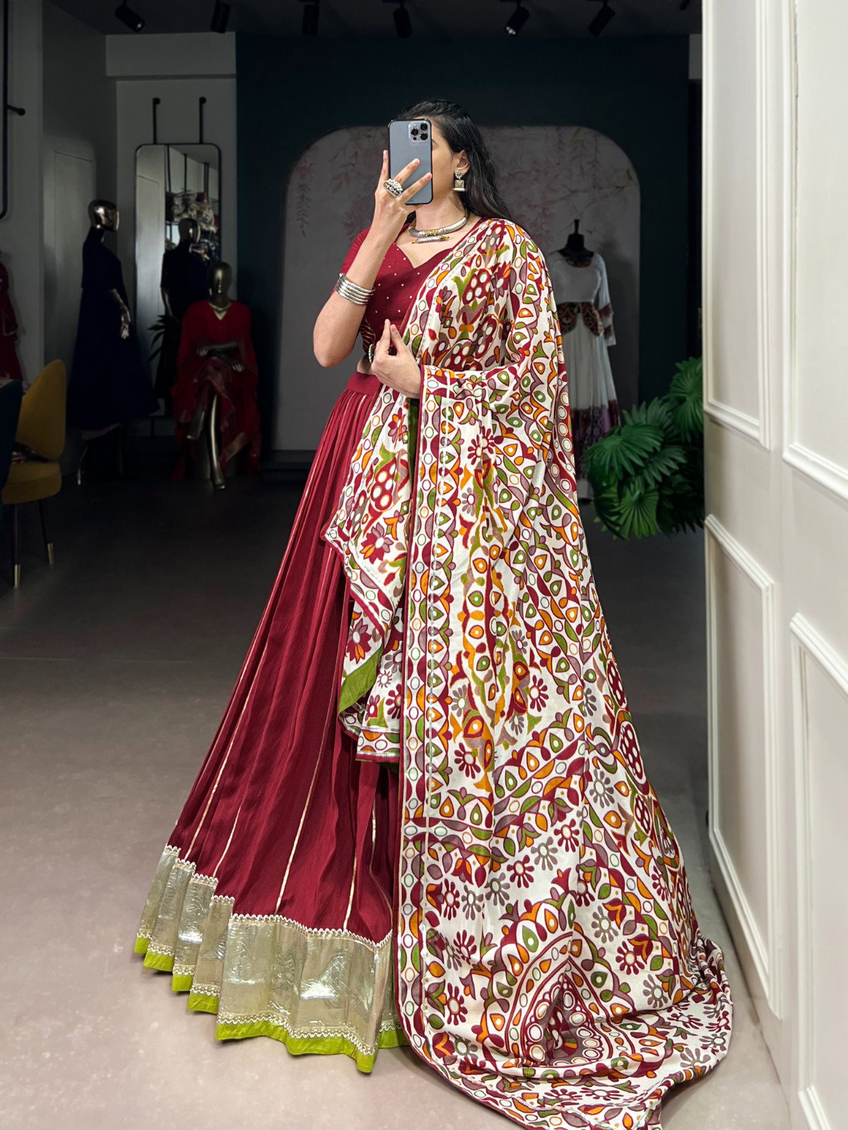 LNB PRESENT FANCY LEHENGA CHOLI SERIES 1658 9