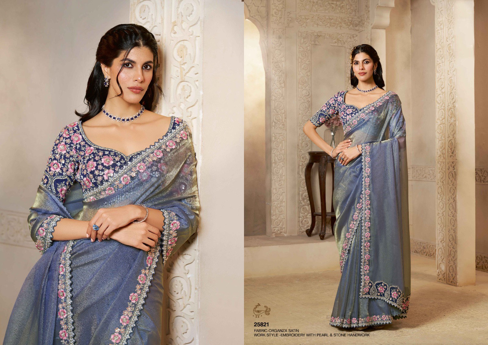 MAHOTSAV PRESENT MOHMNATHAN RIWAHYAT SERIES 25800 FANCY SAREE 10