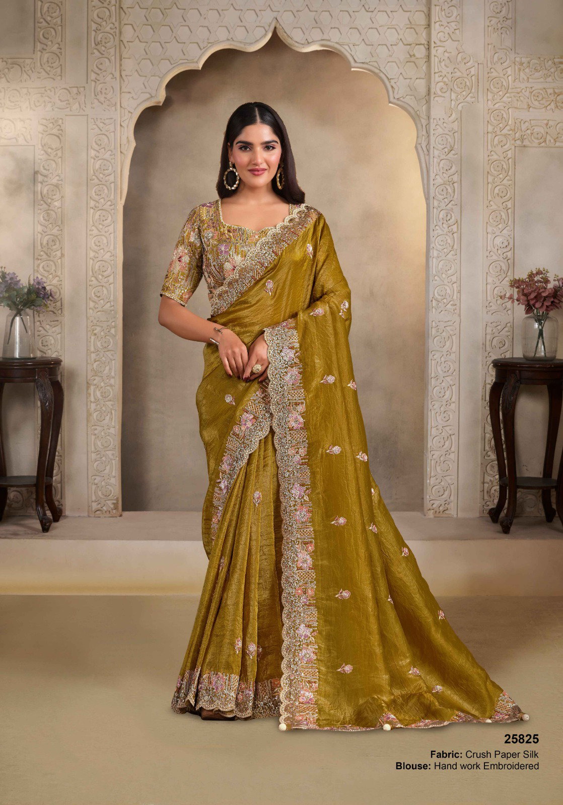 MAHOTSAV PRESENT MOHMNATHAN RIWAHYAT SERIES 25800 FANCY SAREE 19