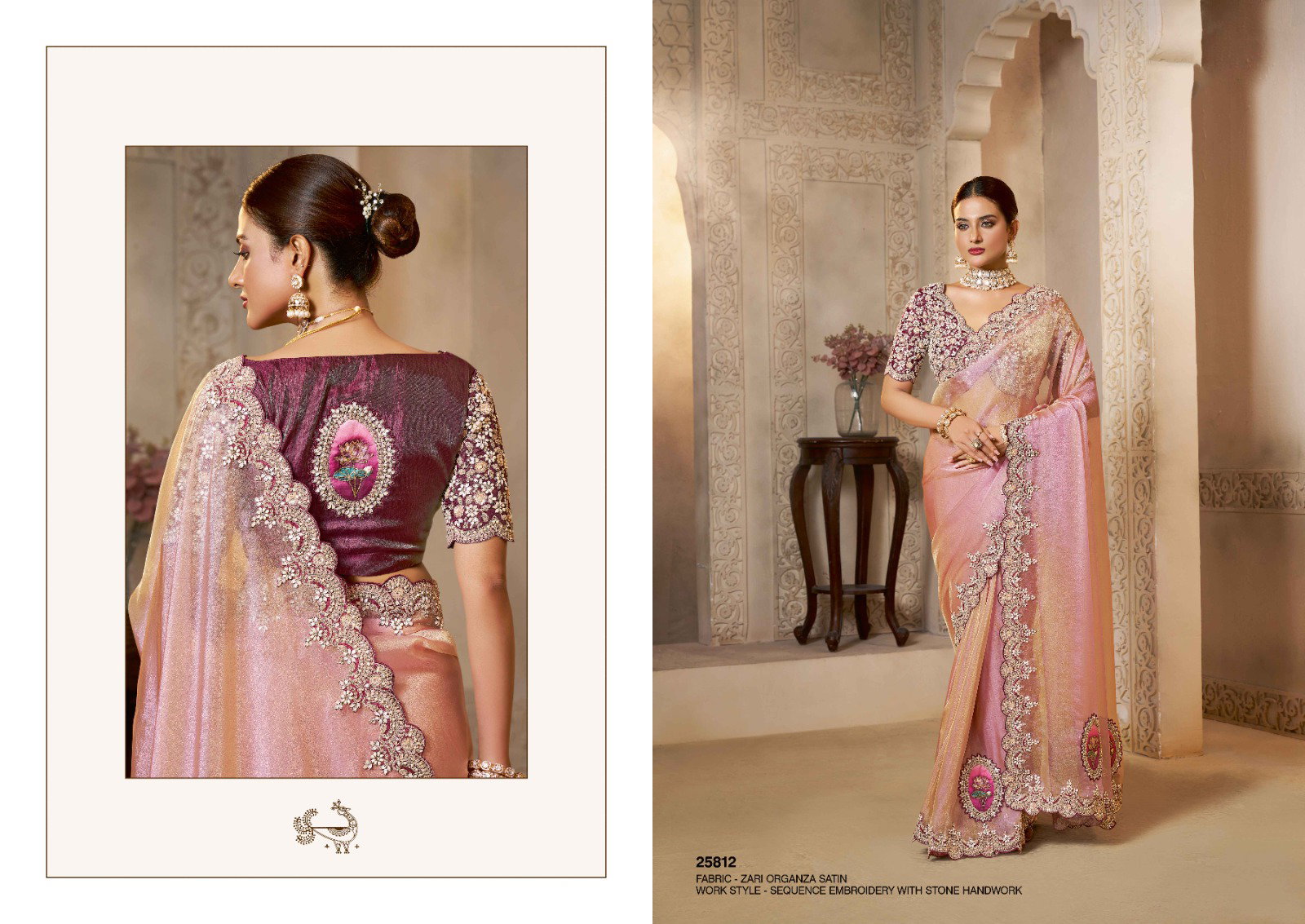 MAHOTSAV PRESENT MOHMNATHAN RIWAHYAT SERIES 25800 FANCY SAREE 18