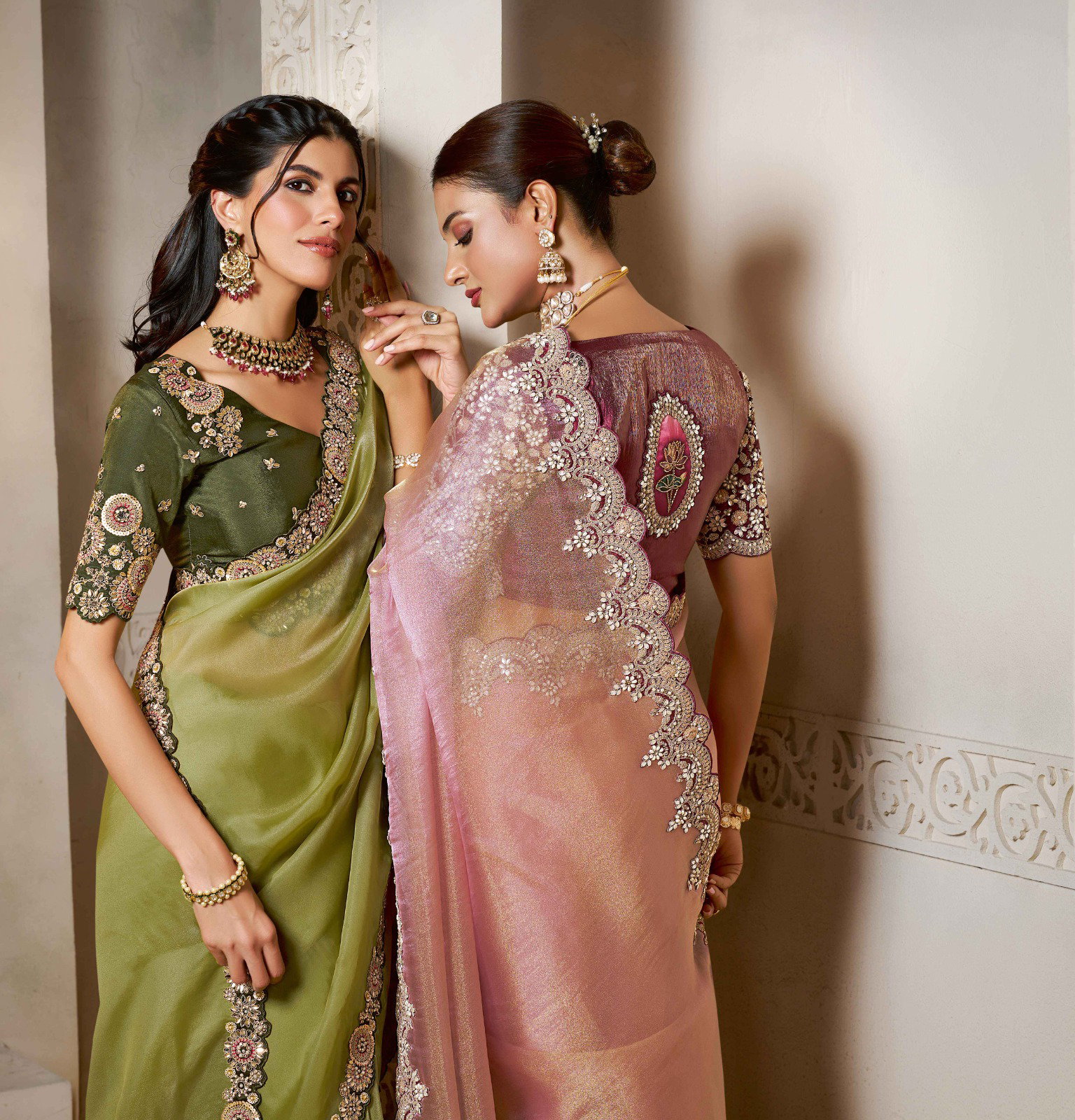 MAHOTSAV PRESENT MOHMNATHAN RIWAHYAT SERIES 25800 FANCY SAREE 17