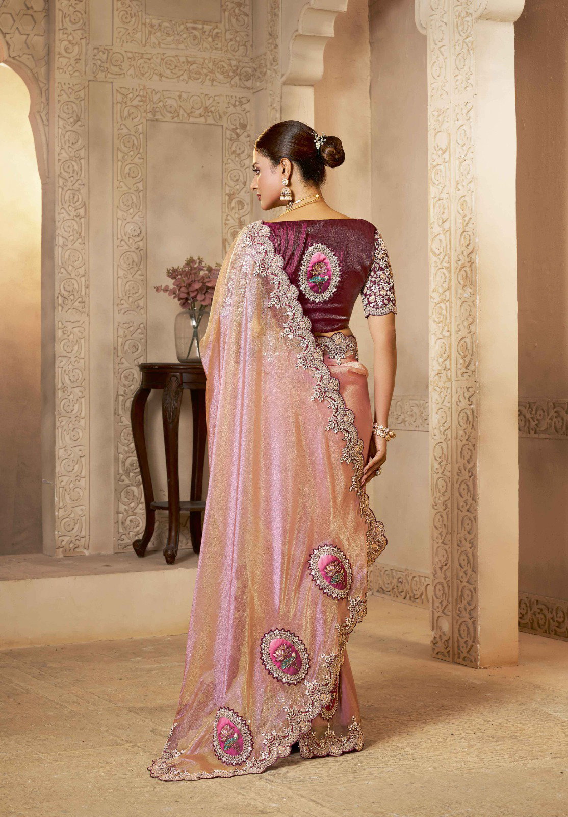MAHOTSAV PRESENT MOHMNATHAN RIWAHYAT SERIES 25800 FANCY SAREE 12
