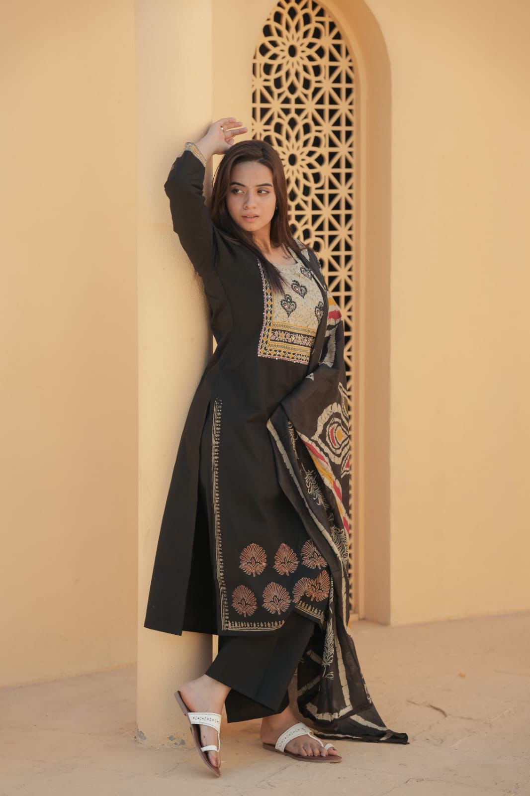 AARNA CREATION PRESENT THREE PIECE READYMADE KURTI SET 7