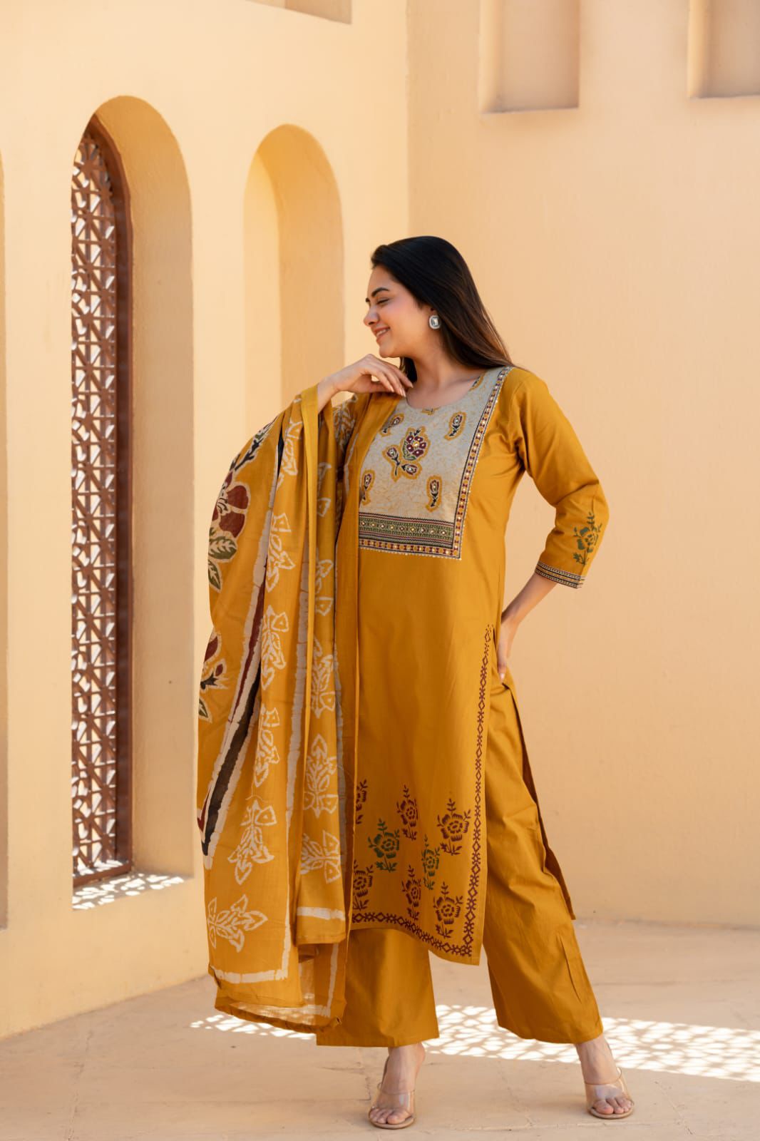 AARNA CREATION PRESENT THREE PIECE READYMADE KURTI SET 2