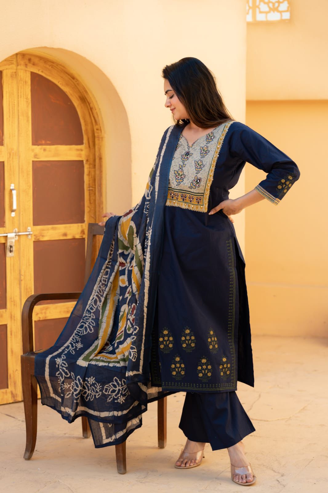 AARNA CREATION PRESENT THREE PIECE READYMADE KURTI SET 4