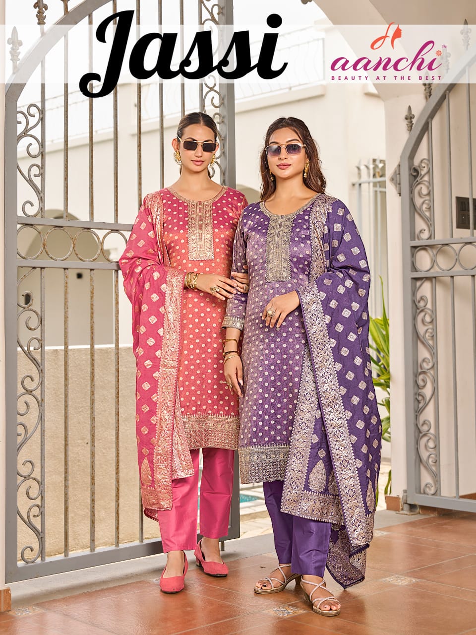 Aanchi Present jassi readymade 3 pcs straight concept kurti series 5
