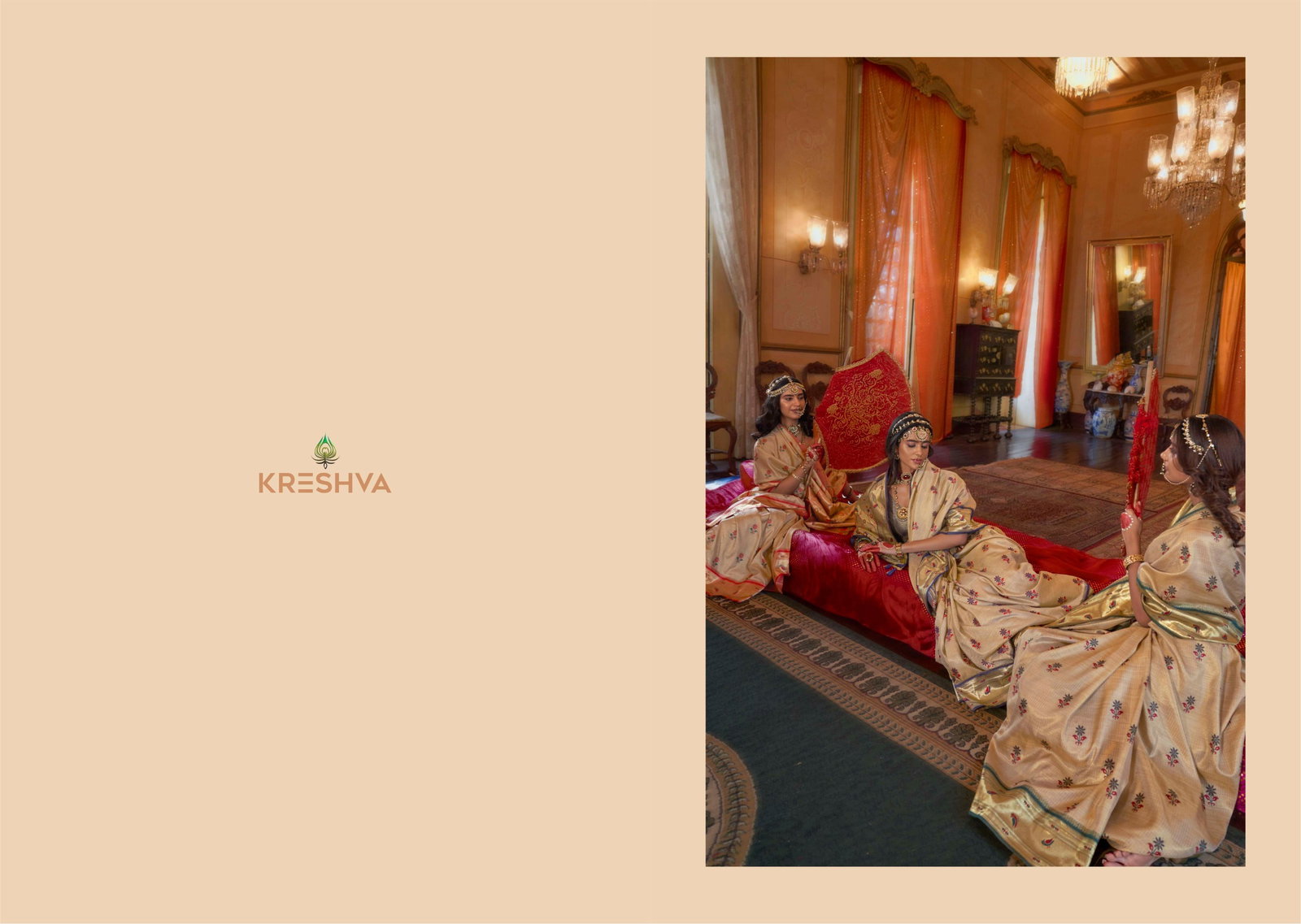 KRESHAVA PRESENT NATRAJ SERIES 4527-4532 ORGANZA SILK SAREE 11
