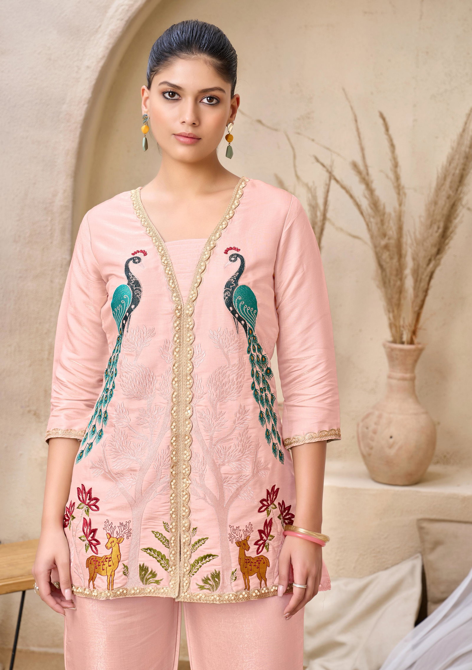 VINAYAK CREATION PRESENT SUMMER SEASON CORD SET 4