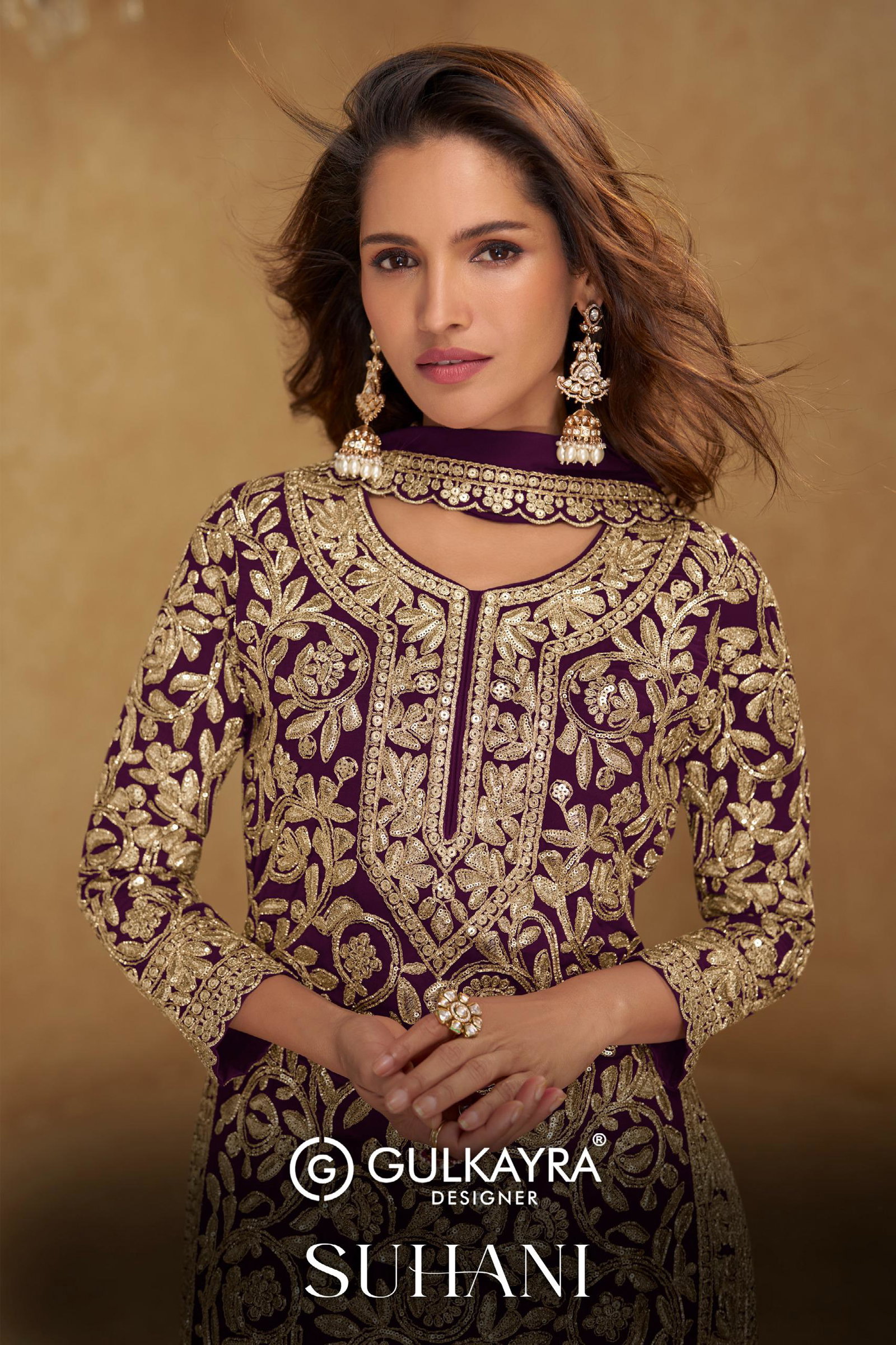 GULKAIRA PRESENT SUHANI READYMADE SERIES 7672 A-7672E 3