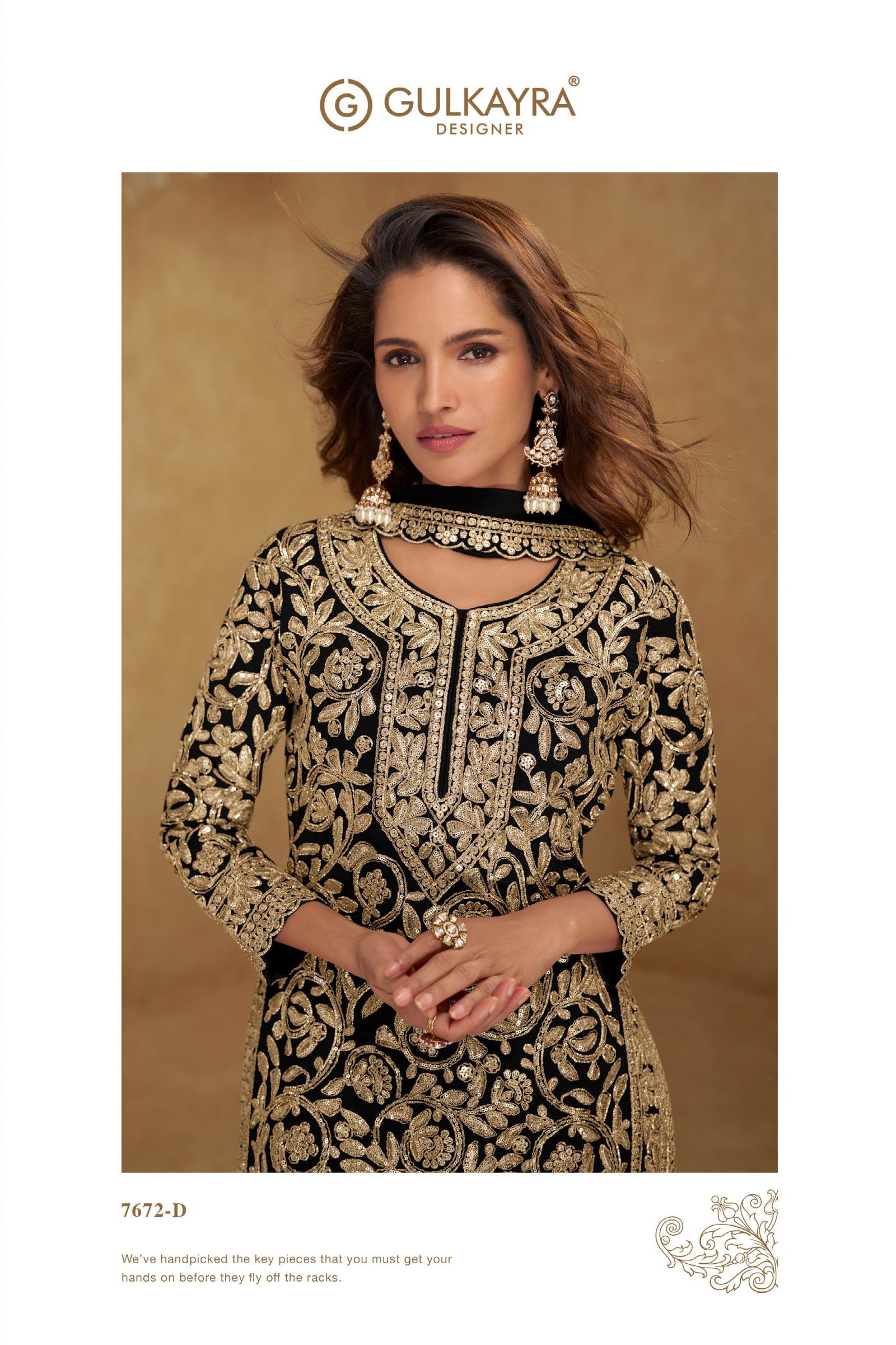 GULKAIRA PRESENT SUHANI READYMADE SERIES 7672 A-7672E 5