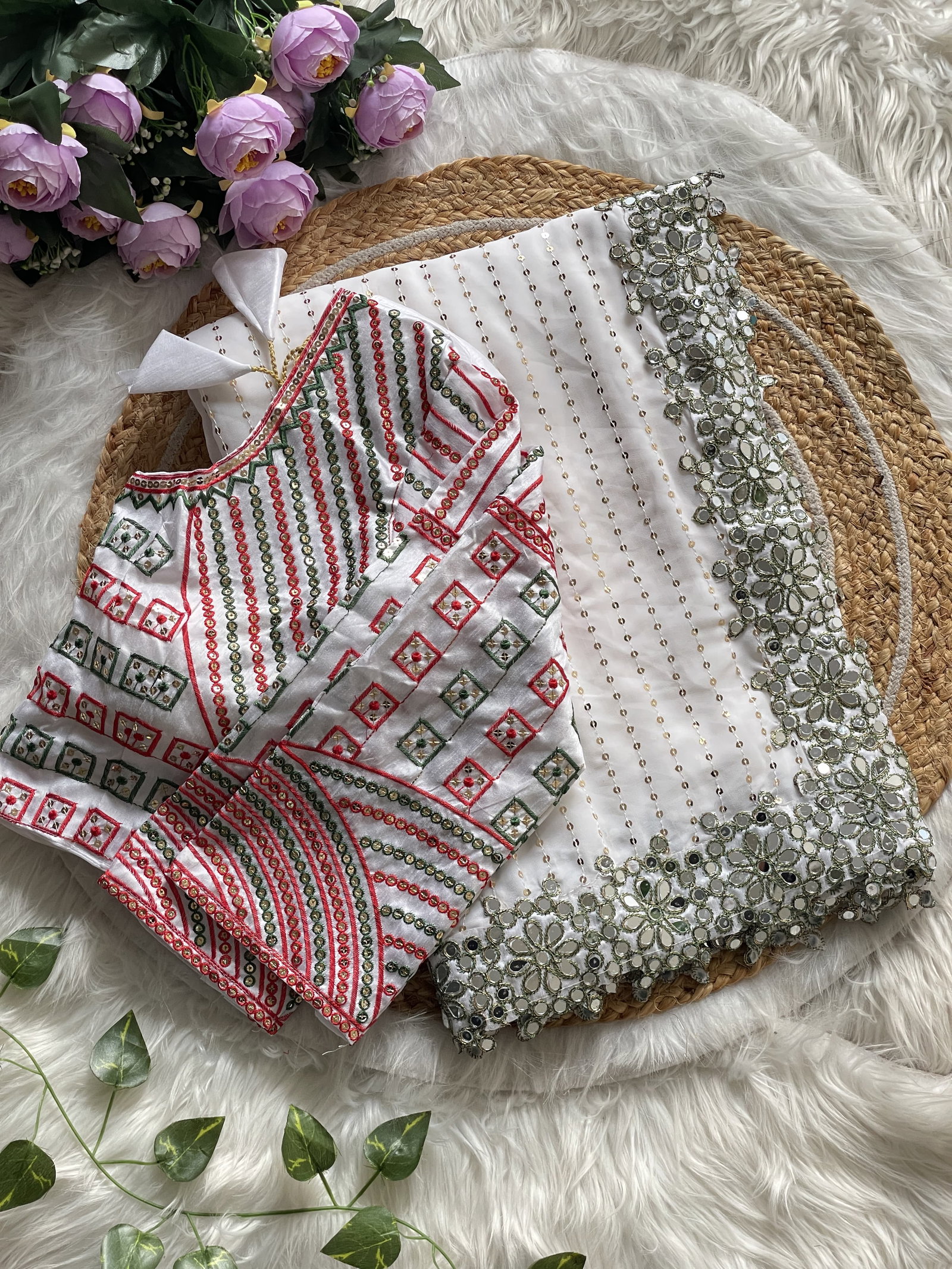 DF PRESENT BOLLYWOOD ORIGNAL MIRROR DESIGN SAREE SERIES 3453 6