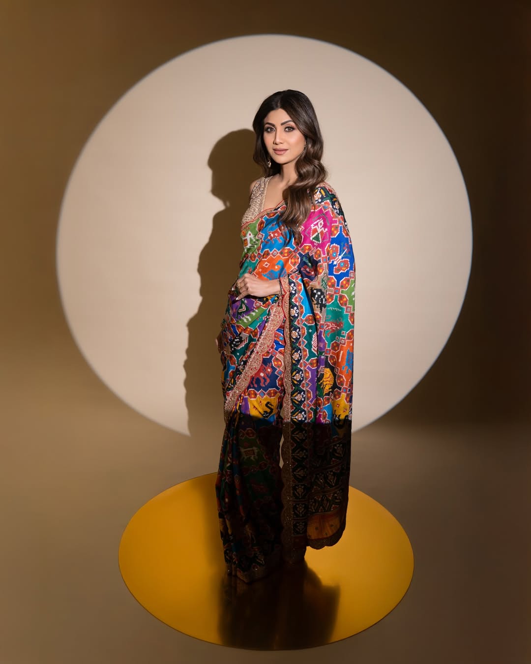 DF PRESENT BOLLYWOOD SHILP SHETTY SEQUENCE SAREE SERIES 3480 4