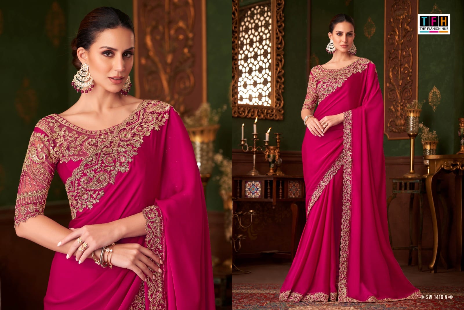 THE FASHION HUB PRESENT SANDALWOOD 14 SERIES 1416 COLORS 5