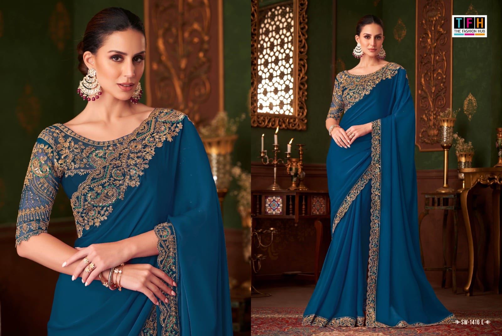 THE FASHION HUB PRESENT SANDALWOOD 14 SERIES 1416 COLORS 2
