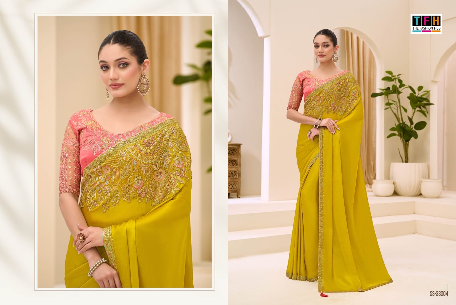THE SILVER SCREEN PRESENT 33000 SERIES FANCY SAREE SERIES 33001-33018 17