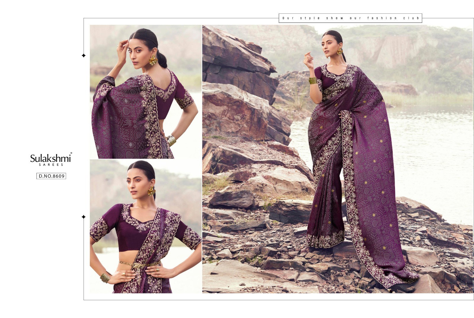 SULKASHMI PRESENT FANCY BRIDAL VARENYA SERIES 8601 to 8614 9