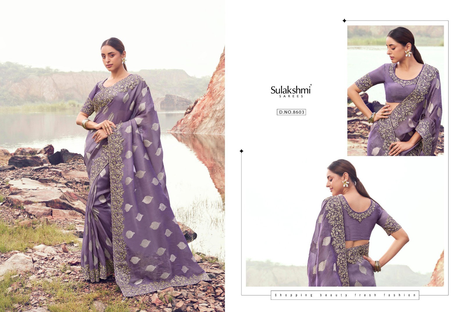 SULKASHMI PRESENT FANCY BRIDAL VARENYA SERIES 8601 to 8614 14