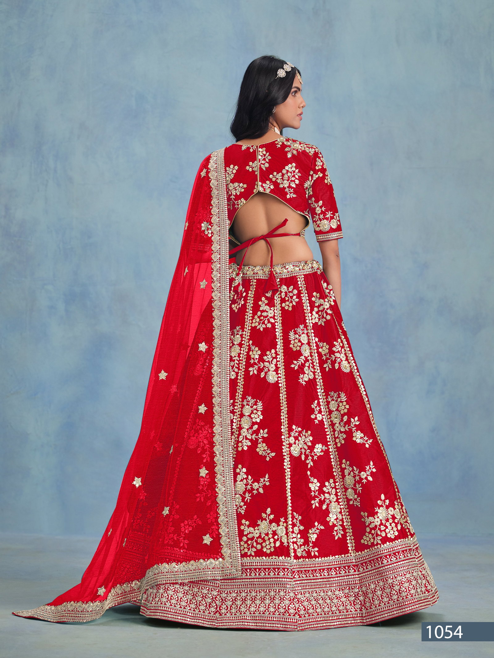 NEW LEHENGA COLLECTION SHELIZA BY MEVISH SERIES 1051 A TO 1051 D 5