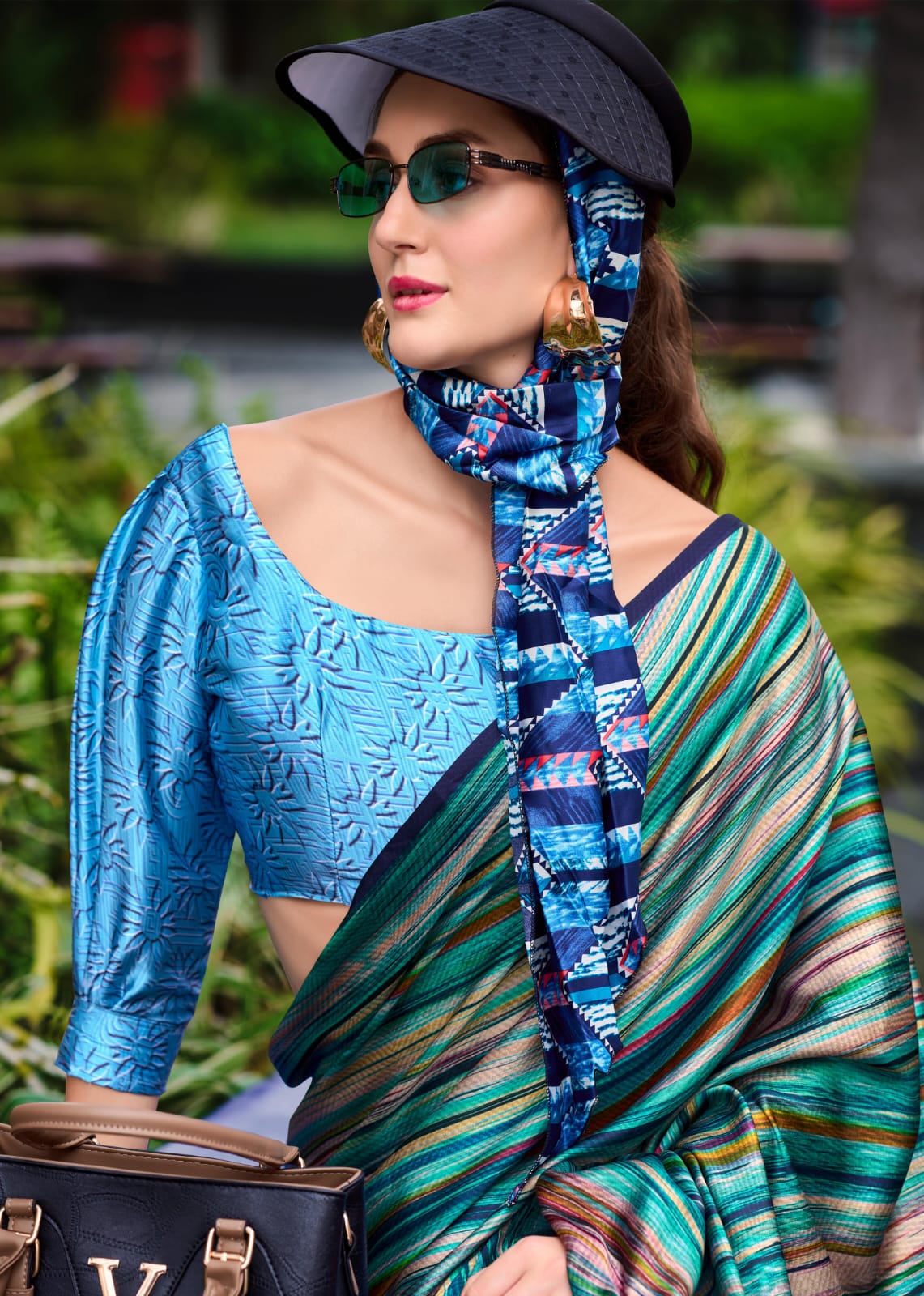 RAJ PATH PRESENT PURE SATIN SILK WITH AJRAKH PRINT SERIES 670019 to 670027 16
