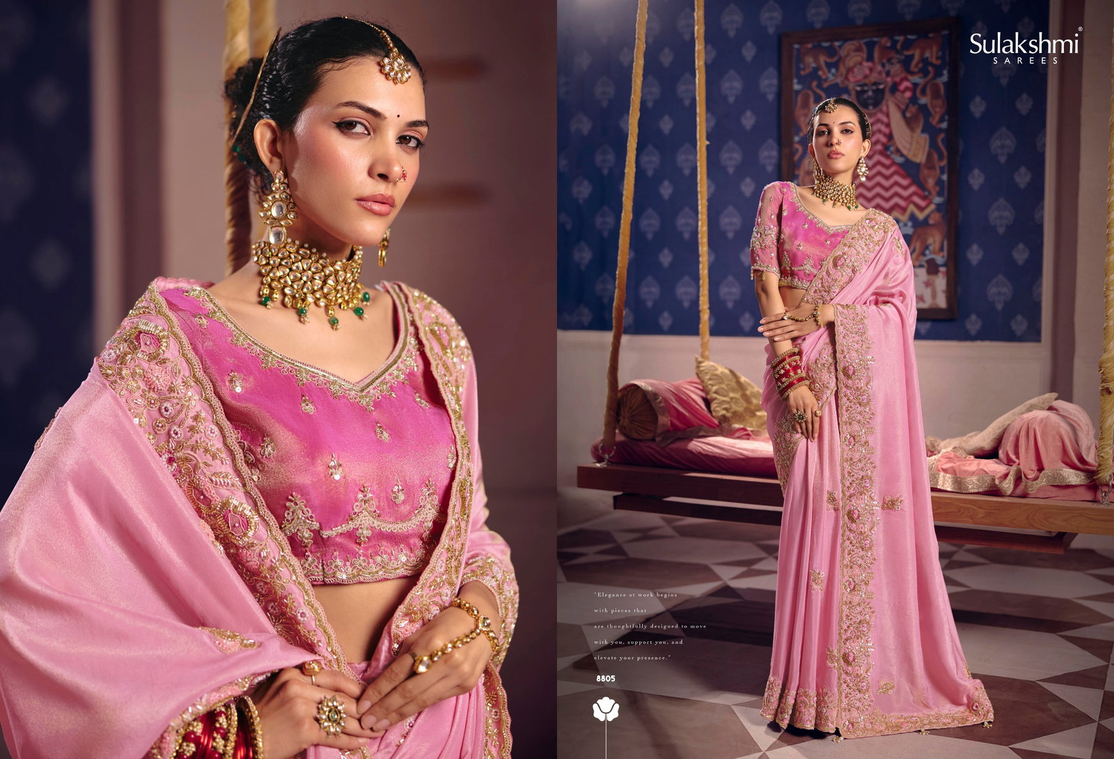 SULKASHMI PRESENT FANCY BRIDAL WEAR SAREE CATLOUGLE TARANG SERIES 8801-8812 2