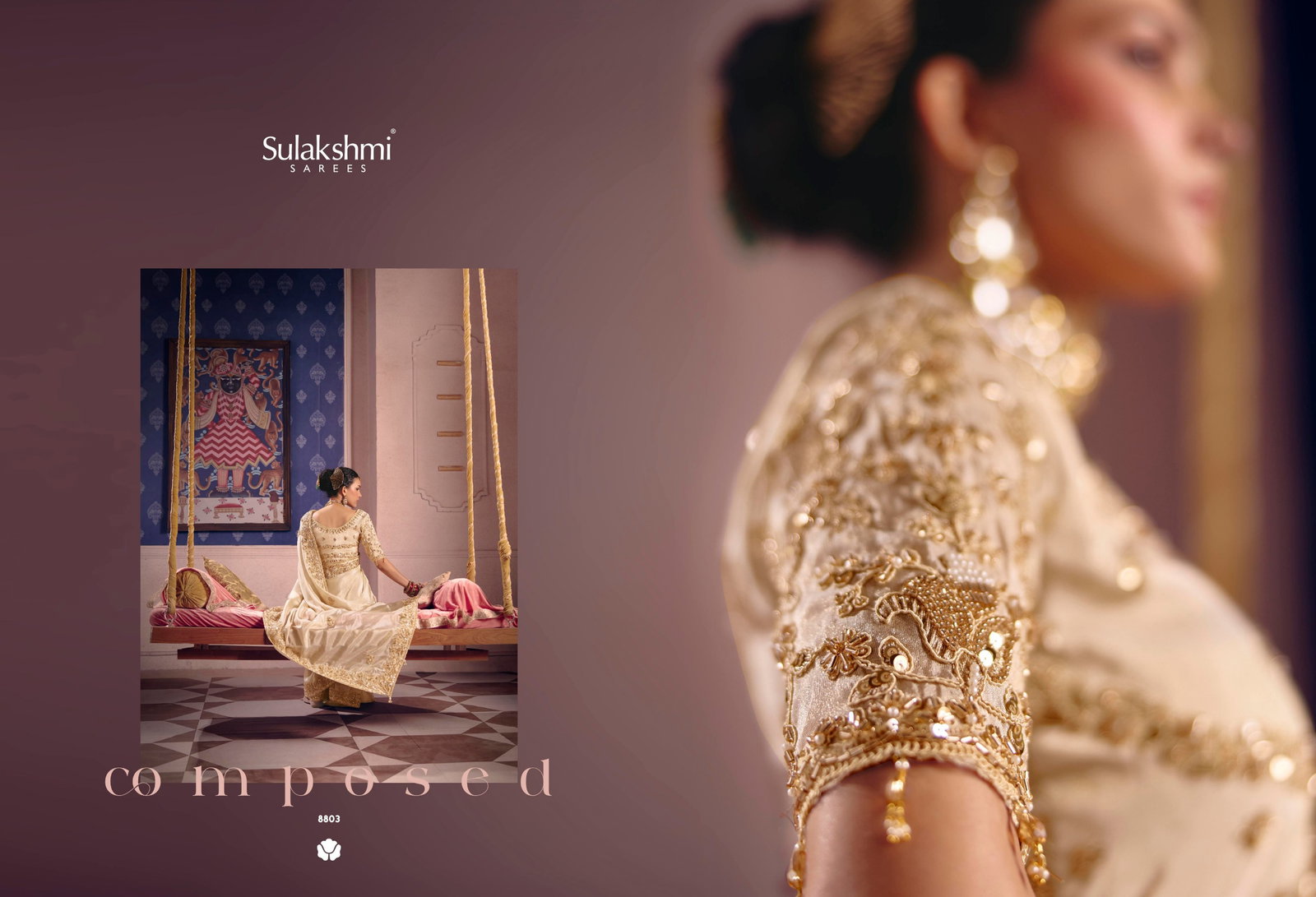SULKASHMI PRESENT FANCY BRIDAL WEAR SAREE CATLOUGLE TARANG SERIES 8801-8812 12