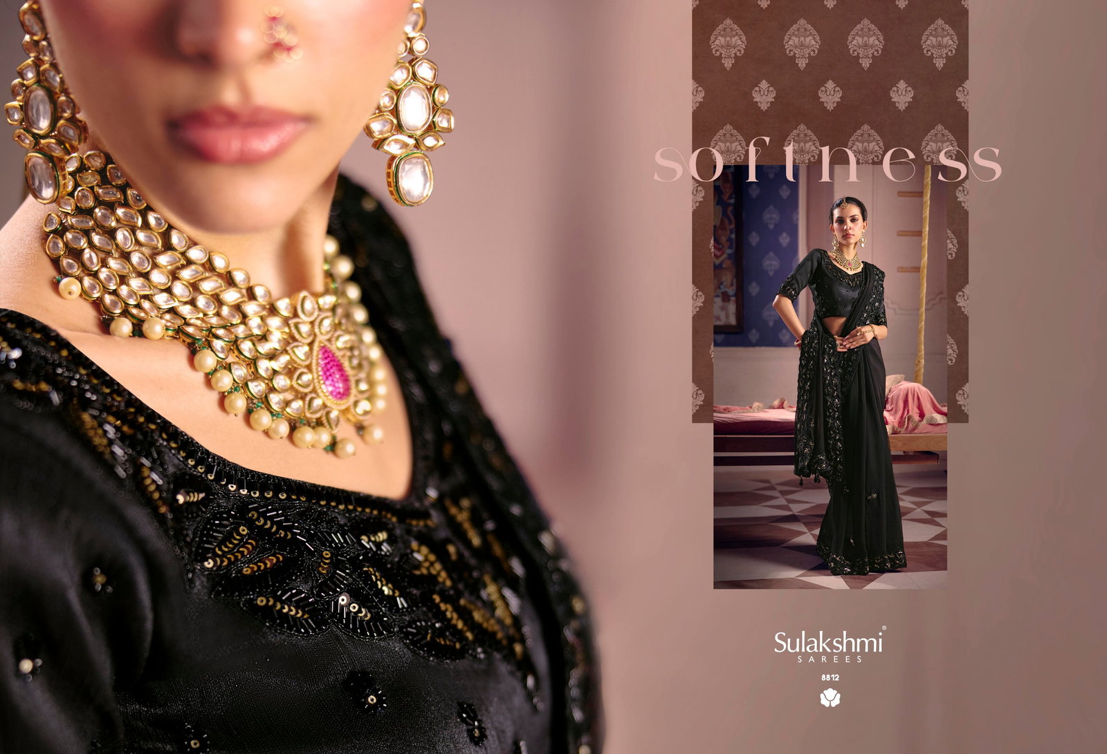 SULKASHMI PRESENT FANCY BRIDAL WEAR SAREE CATLOUGLE TARANG SERIES 8801-8812 16