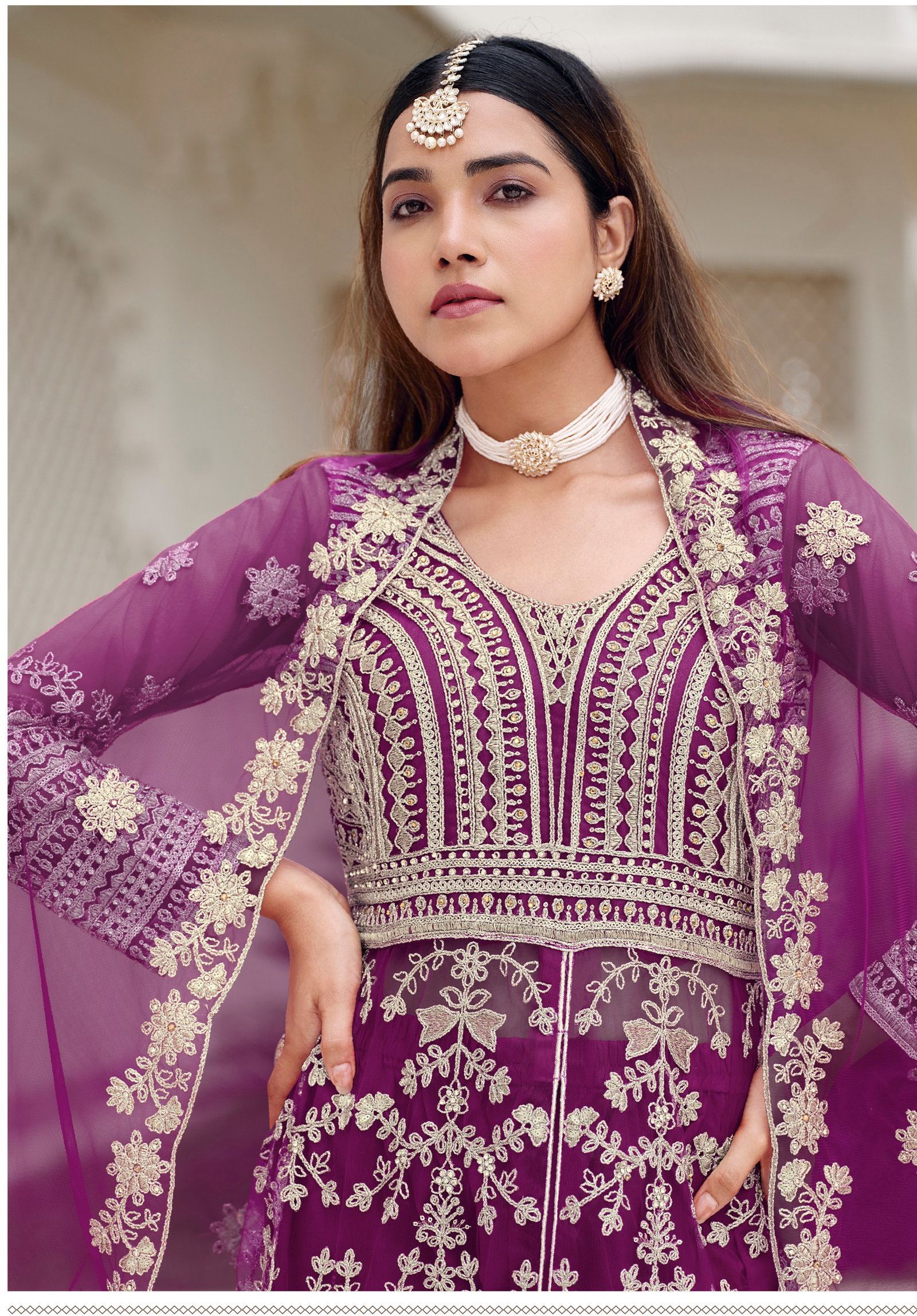 SENOHARA PRESNET PARTY WEAR LEHENGA CHOLI MAISHA CATLOUGLE SERIES 3106A TO 3106B 6