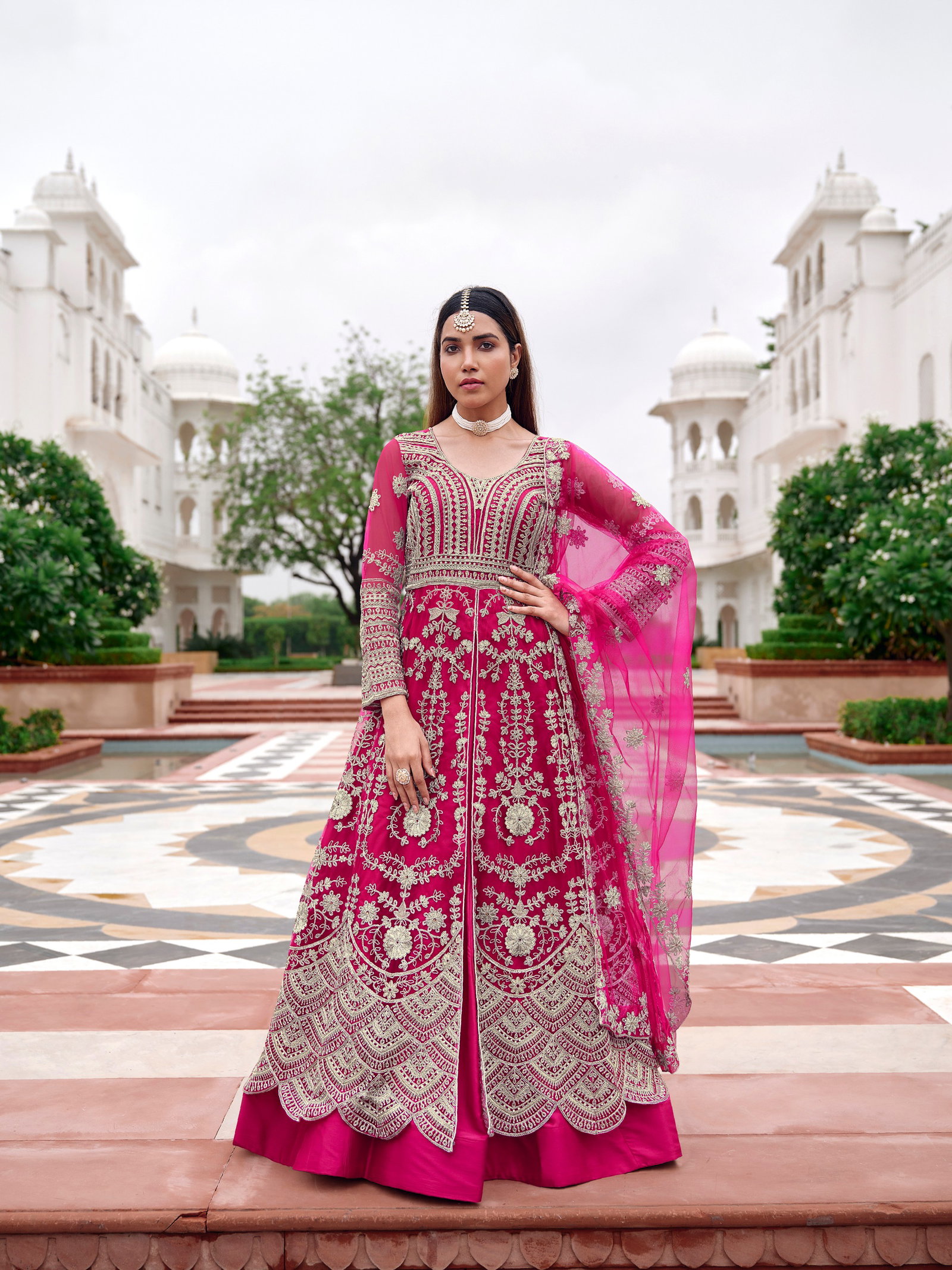 SENOHARA PRESNET PARTY WEAR LEHENGA CHOLI MAISHA CATLOUGLE SERIES 3106A TO 3106B 14