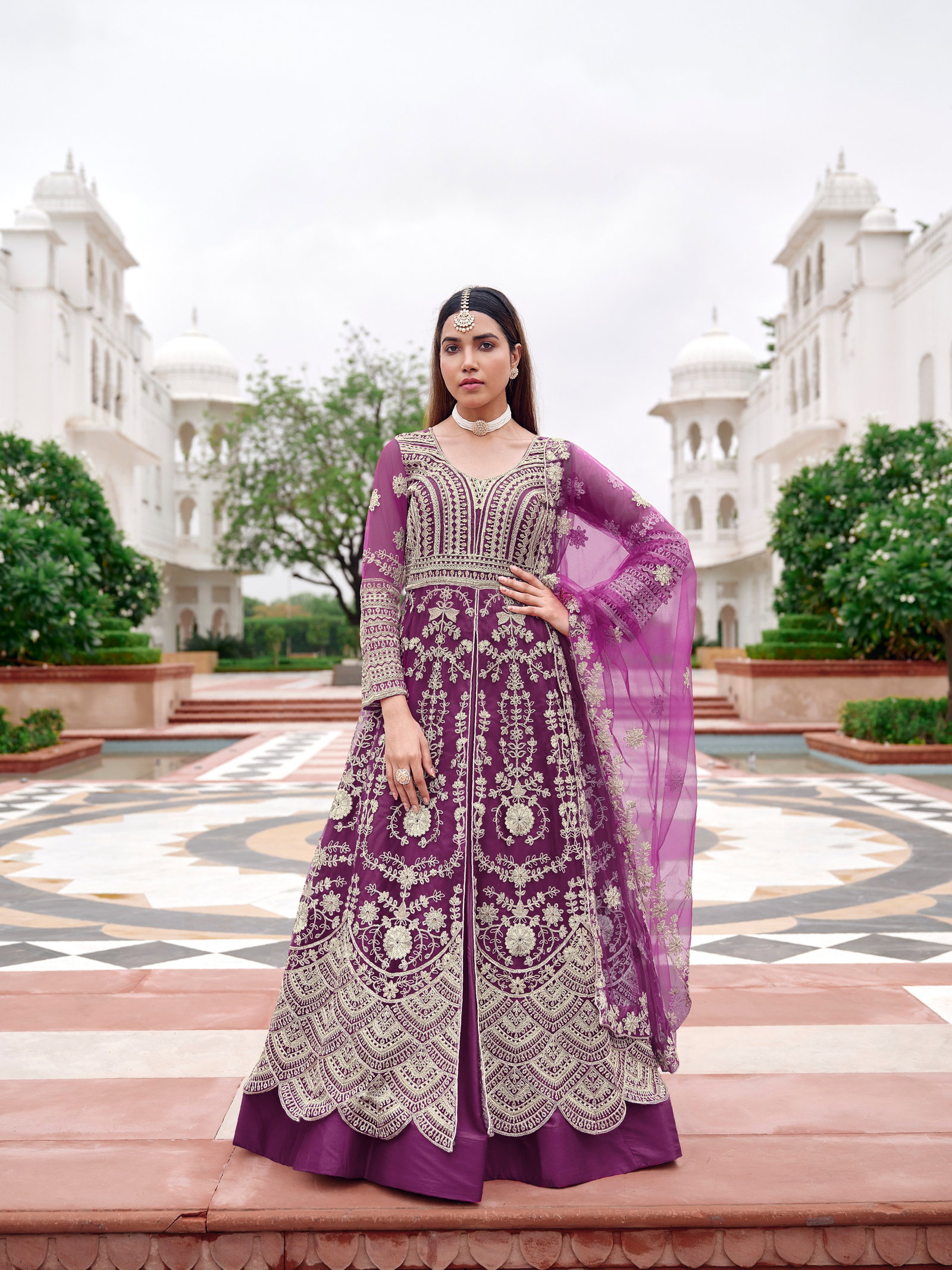 SENOHARA PRESNET PARTY WEAR LEHENGA CHOLI MAISHA CATLOUGLE SERIES 3106A TO 3106B 13