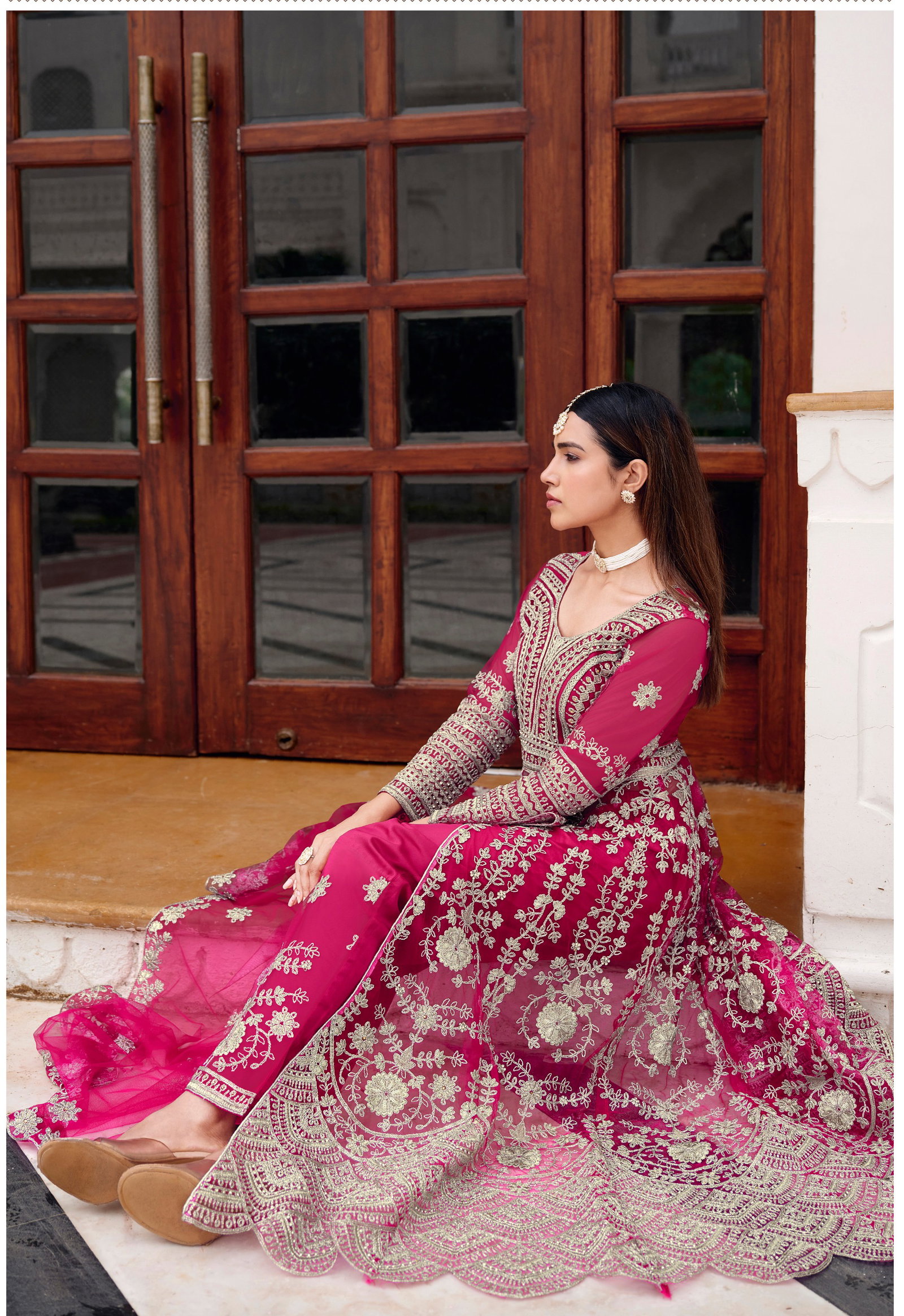 SENOHARA PRESNET PARTY WEAR LEHENGA CHOLI MAISHA CATLOUGLE SERIES 3106A TO 3106B 9