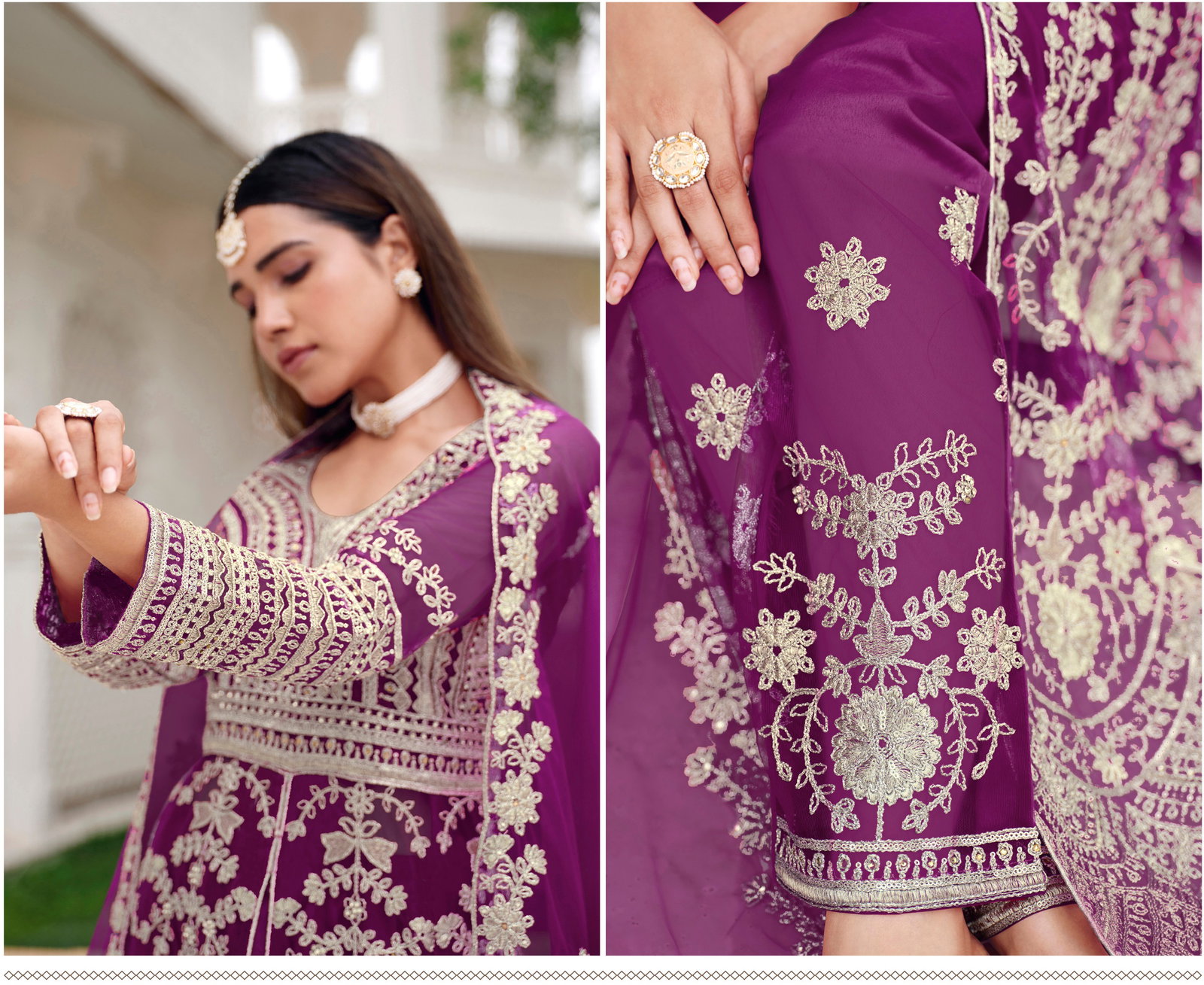 SENOHARA PRESNET PARTY WEAR LEHENGA CHOLI MAISHA CATLOUGLE SERIES 3106A TO 3106B 10
