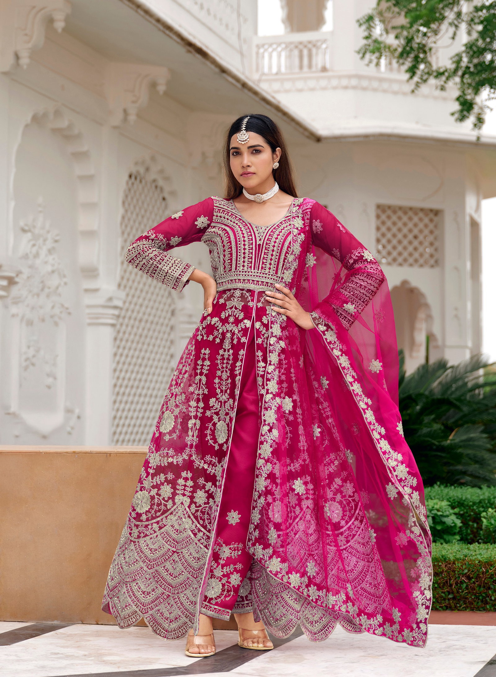 SENOHARA PRESNET PARTY WEAR LEHENGA CHOLI MAISHA CATLOUGLE SERIES 3106A TO 3106B 11