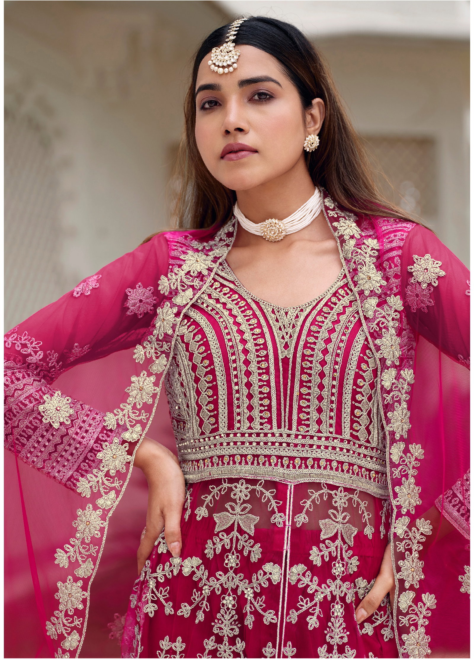 SENOHARA PRESNET PARTY WEAR LEHENGA CHOLI MAISHA CATLOUGLE SERIES 3106A TO 3106B 8