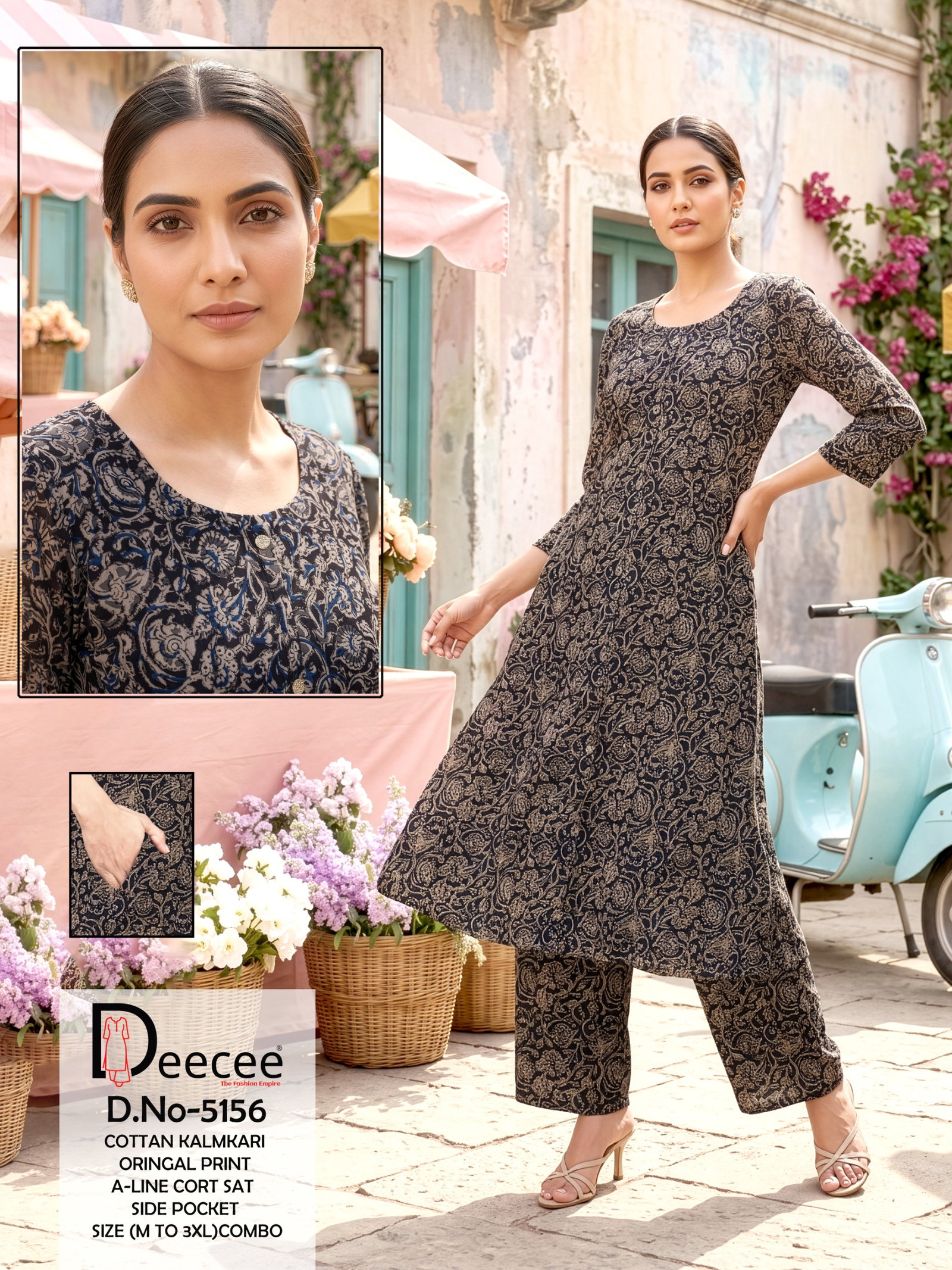 DECE PRESNET A LINE CORSET COMBO SIZE SET WITH SIDE POCKETS SERIES 5156 13