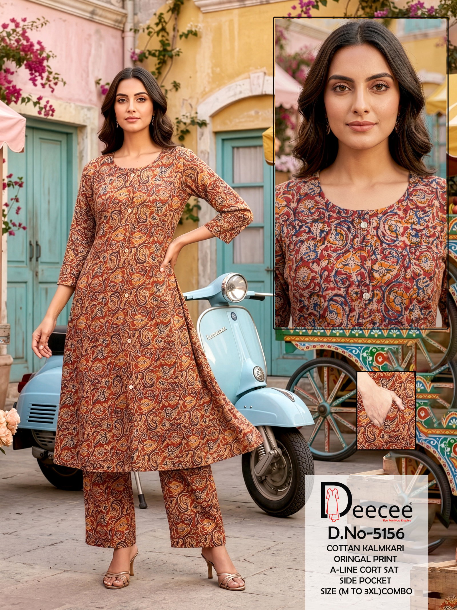 DECE PRESNET A LINE CORSET COMBO SIZE SET WITH SIDE POCKETS SERIES 5156 9
