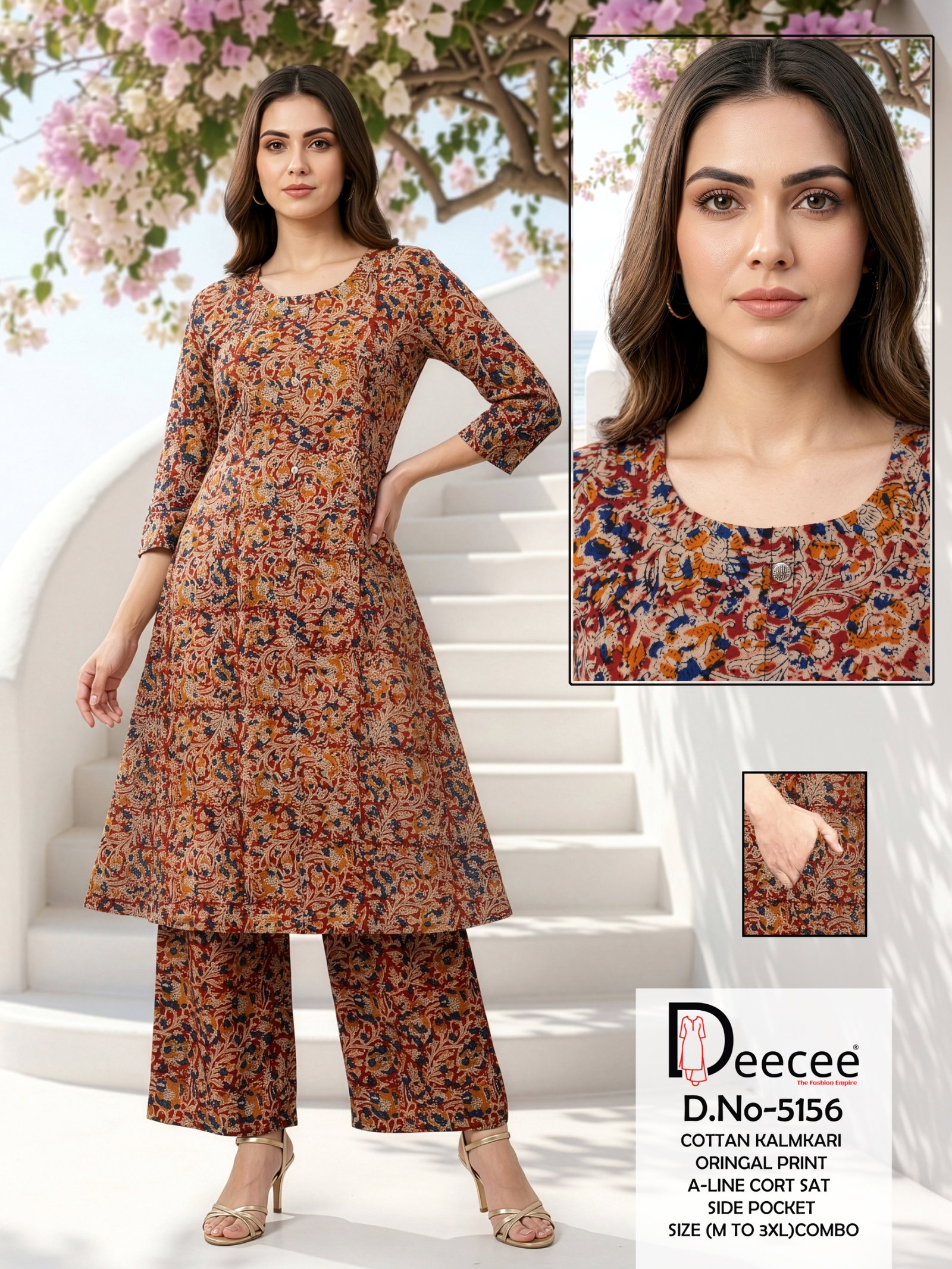 DECE PRESNET A LINE CORSET COMBO SIZE SET WITH SIDE POCKETS SERIES 5156 15