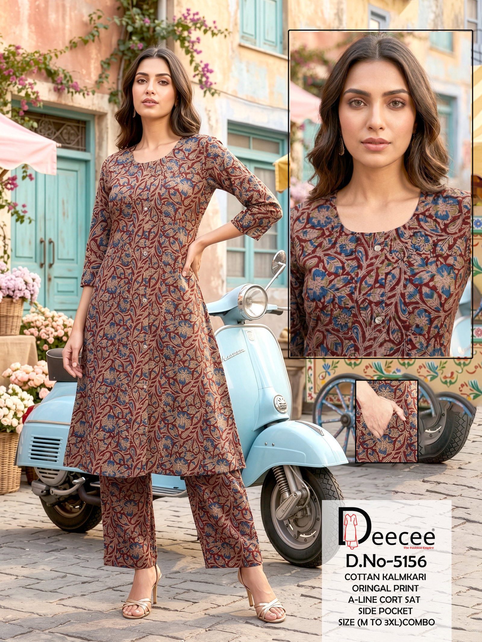 DECE PRESNET A LINE CORSET COMBO SIZE SET WITH SIDE POCKETS SERIES 5156 3
