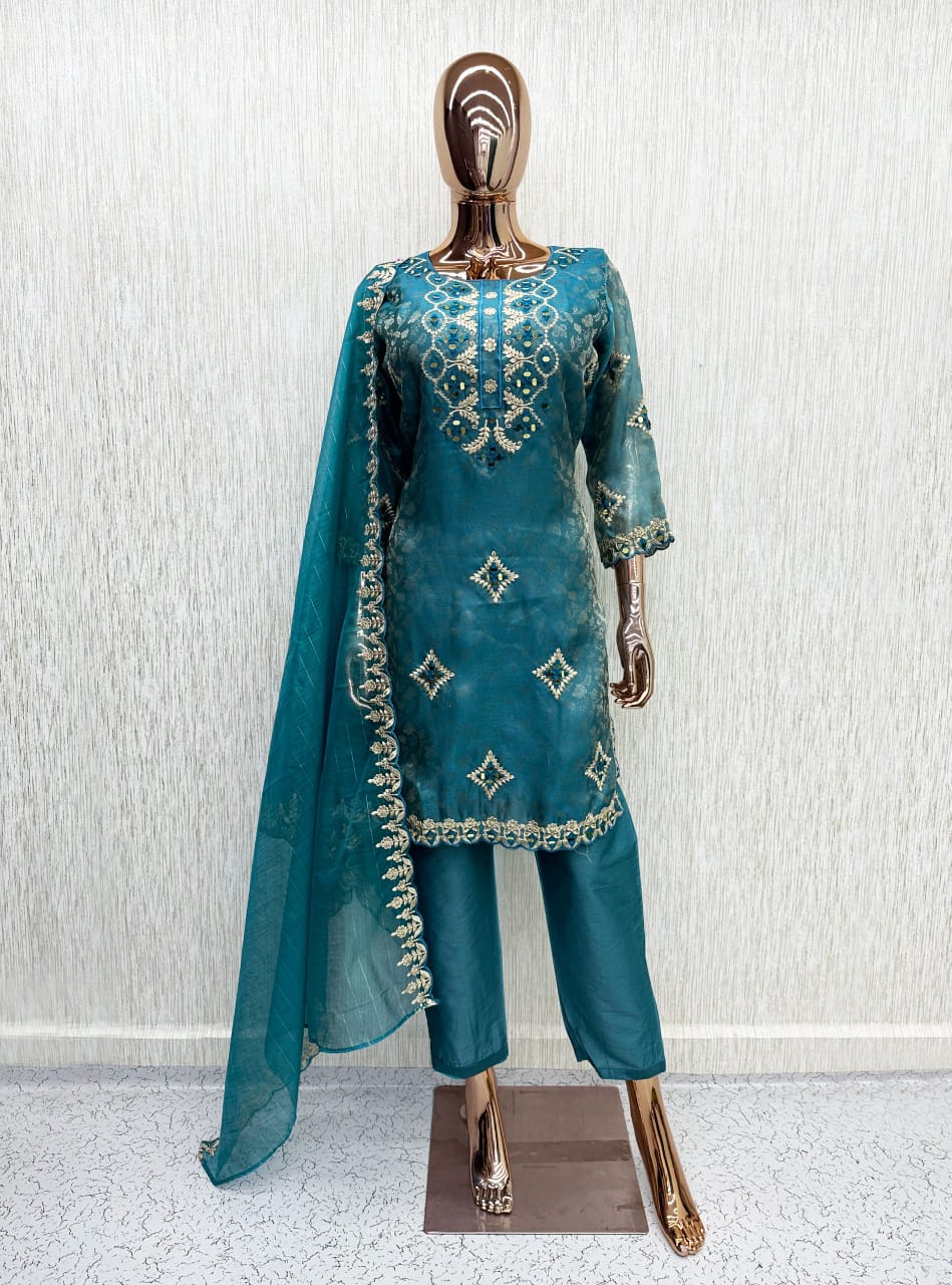 LUXURIA TRENDZ PRESENT READYMADE 3 PCS SERIES 1653 11