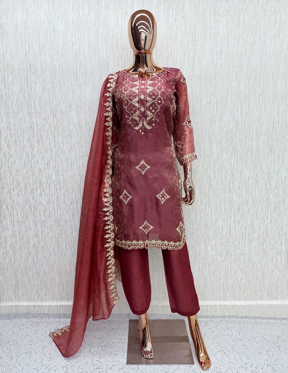 LUXURIA TRENDZ PRESENT READYMADE 3 PCS SERIES 1653 10