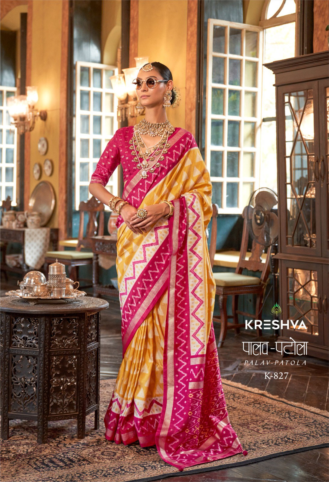 KRESHVA PALAV PATOLA SERIES K 818- K829 9