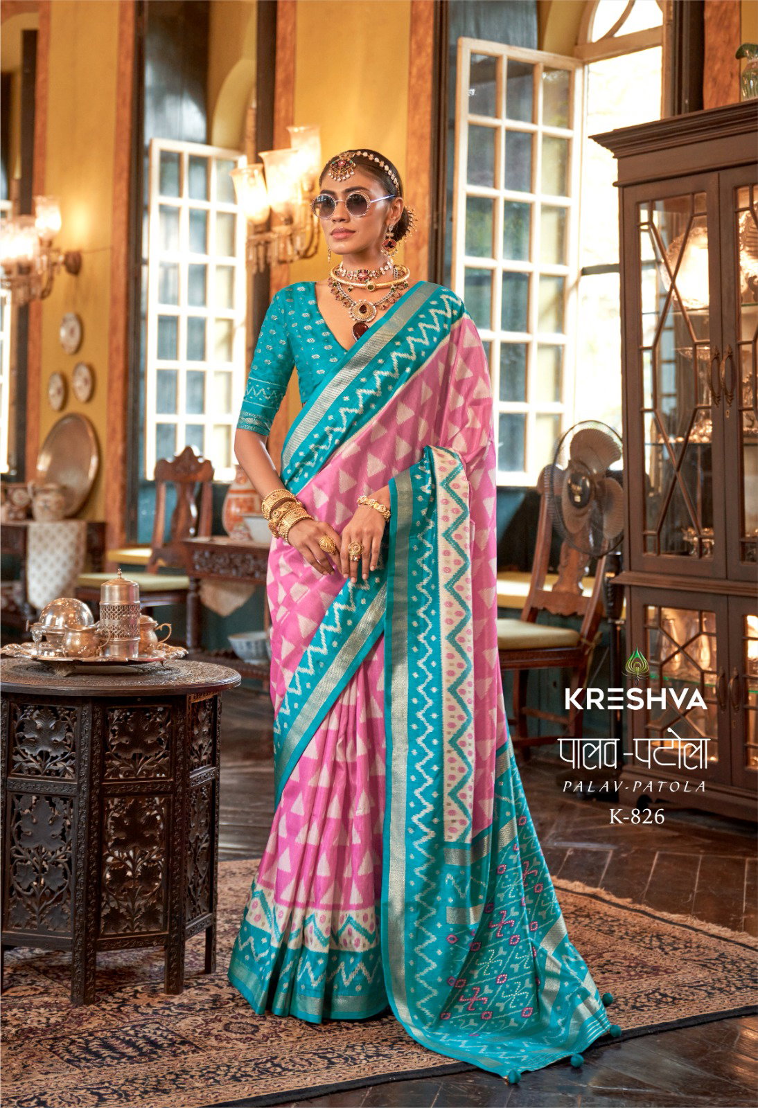 KRESHVA PALAV PATOLA SERIES K 818- K829 23