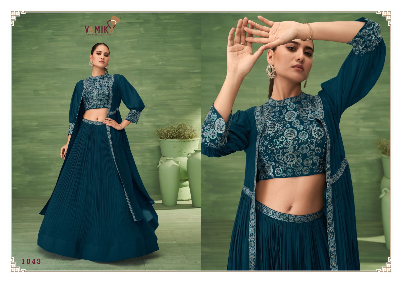 VAMIKA READYAMDE 3 PCS CELEBRITY VOL 05 SERIES 1043-1045 1