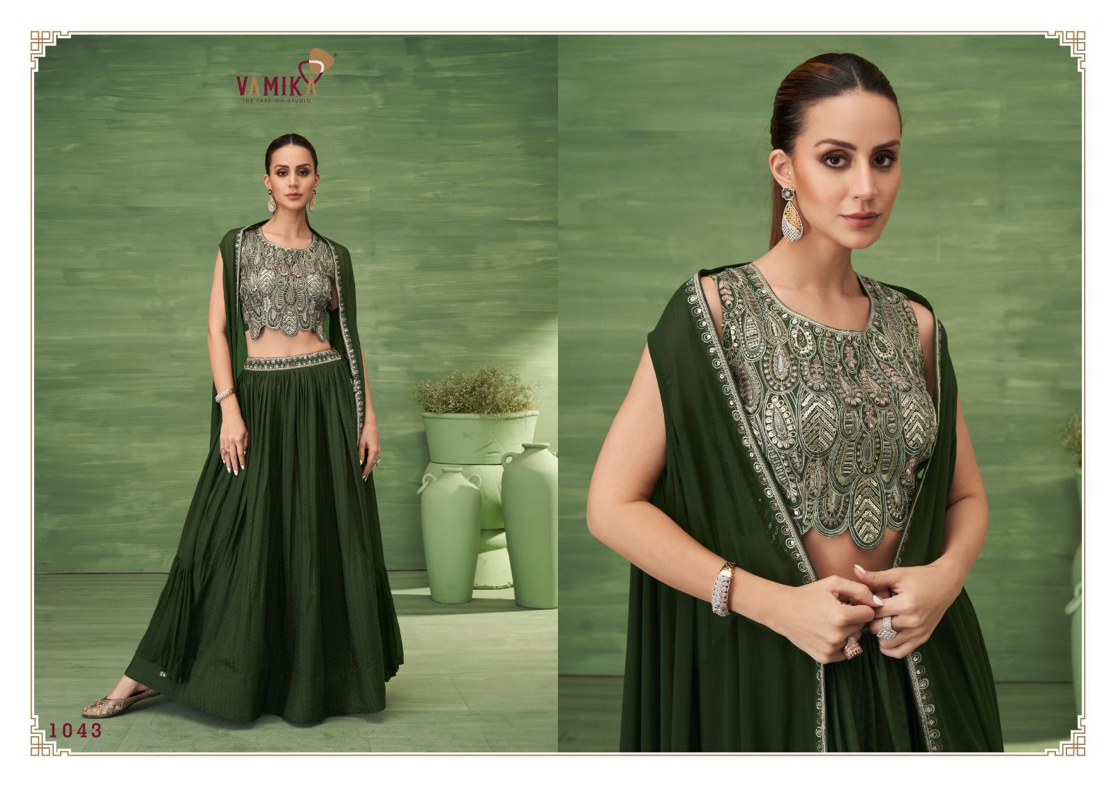 VAMIKA READYAMDE 3 PCS CELEBRITY VOL 05 SERIES 1043-1045 2